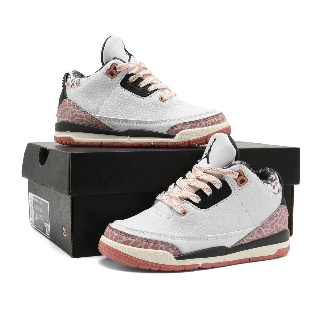 图片[9]-Jordan官方耐克乔丹男女童鞋乔3儿童运动鞋AJ3童鞋宝宝缓震鞋 尺码：22-37-选品中心