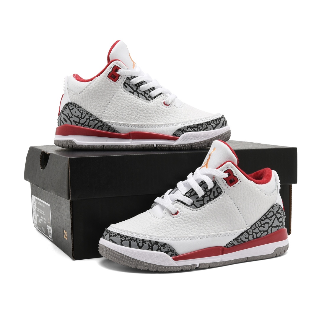 图片[9]-Jordan官方耐克乔丹男女童鞋乔3儿童运动鞋AJ3童鞋宝宝缓震鞋 尺码：22-37-选品中心