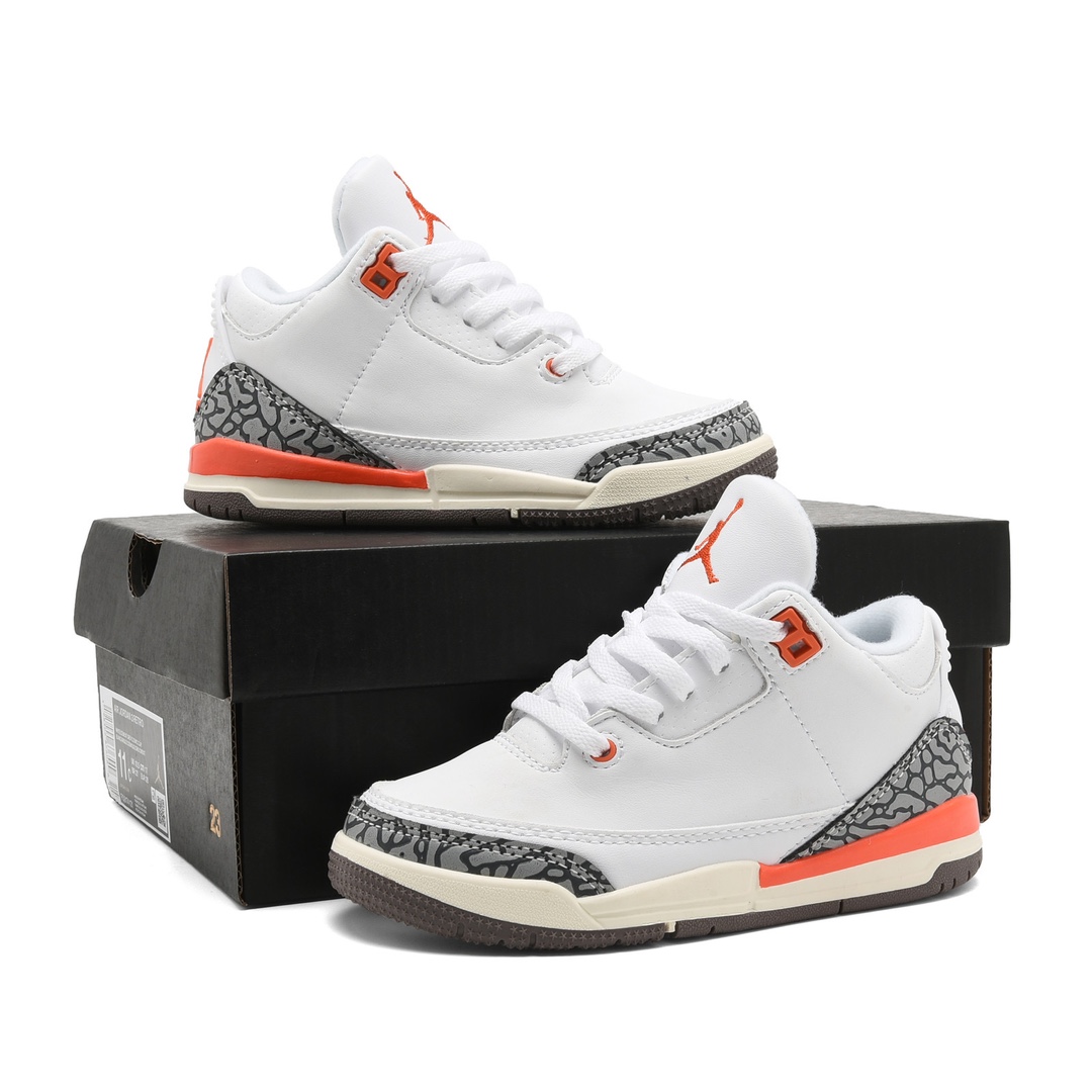 图片[9]-Jordan官方耐克乔丹男女童鞋乔3儿童运动鞋AJ3童鞋宝宝缓震鞋 尺码：22-37-选品中心