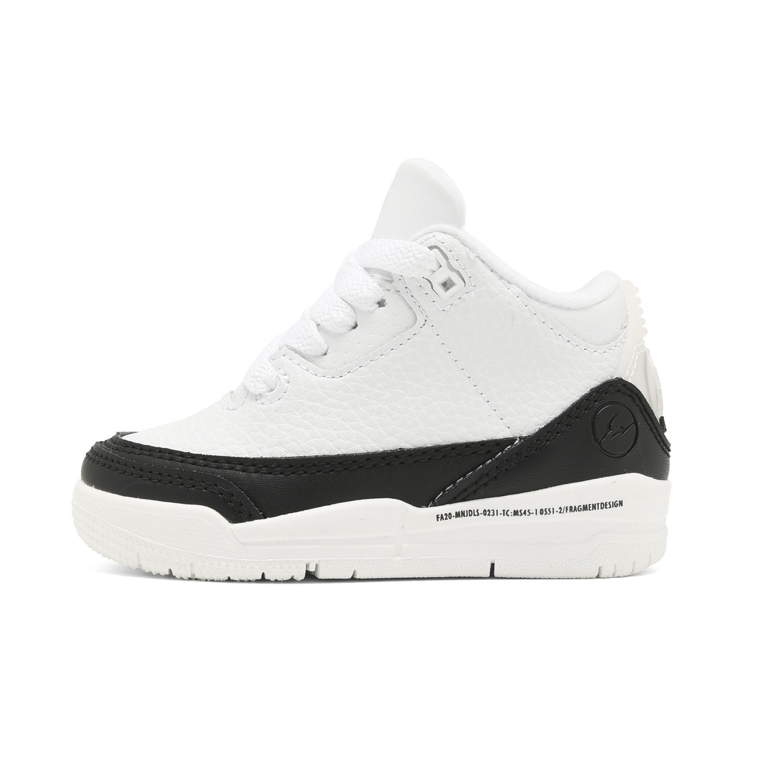 Jordan官方耐克乔丹男女童鞋乔3儿童运动鞋AJ3童鞋宝宝缓震鞋 尺码：22-37-选品中心