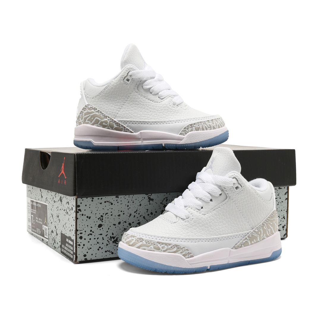 图片[9]-Jordan官方耐克乔丹男女童鞋乔3儿童运动鞋AJ3童鞋宝宝缓震鞋 尺码：22-37-选品中心