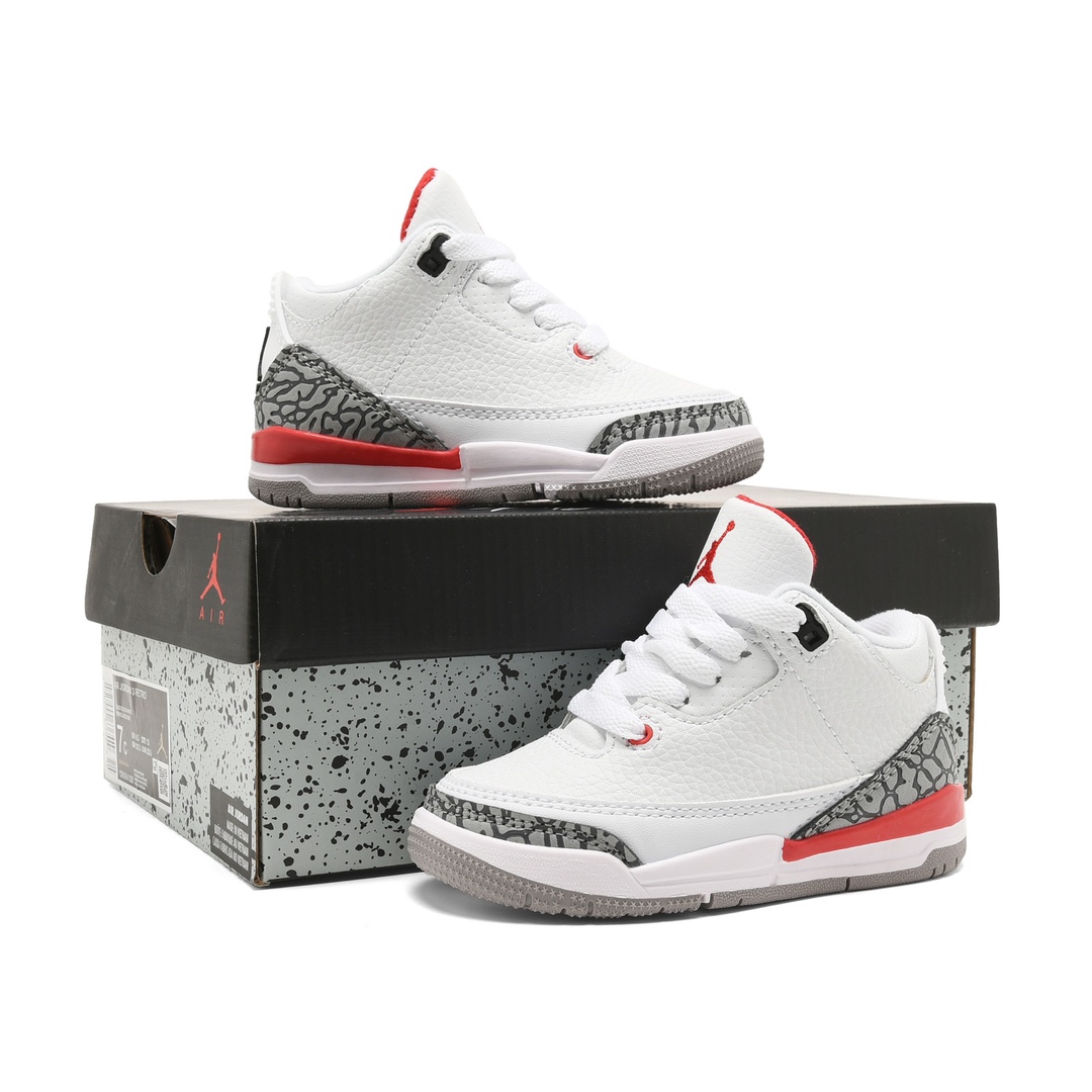 图片[9]-Jordan官方耐克乔丹男女童鞋乔3儿童运动鞋AJ3童鞋宝宝缓震鞋 尺码：22-37-选品中心