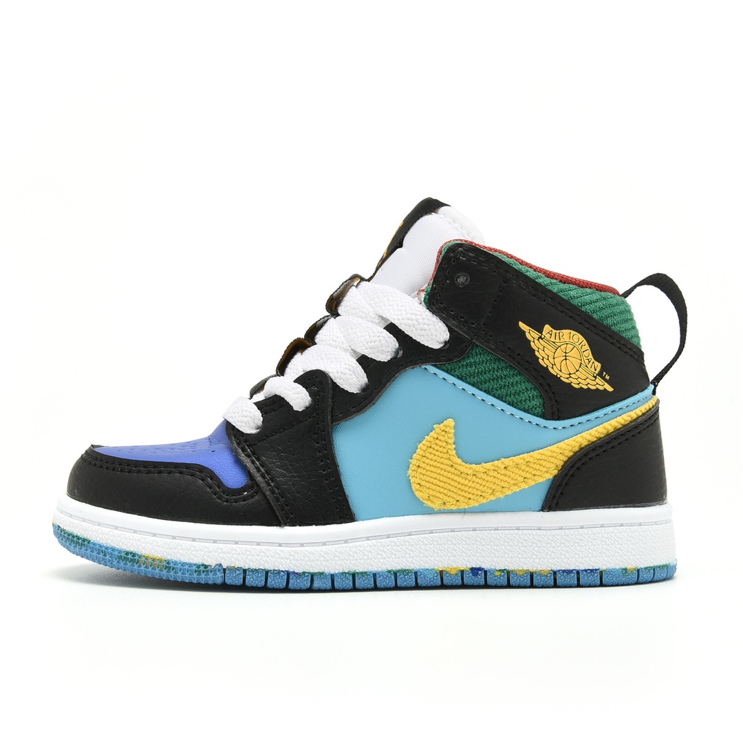 乔丹 Air Jordan 1（GS）乔丹高帮童鞋 时尚板鞋 时尚运动鞋 尺码：22 23 24 25 26 27 28 29.5 30 31 32 33.5 34 35 36 37-选品中心