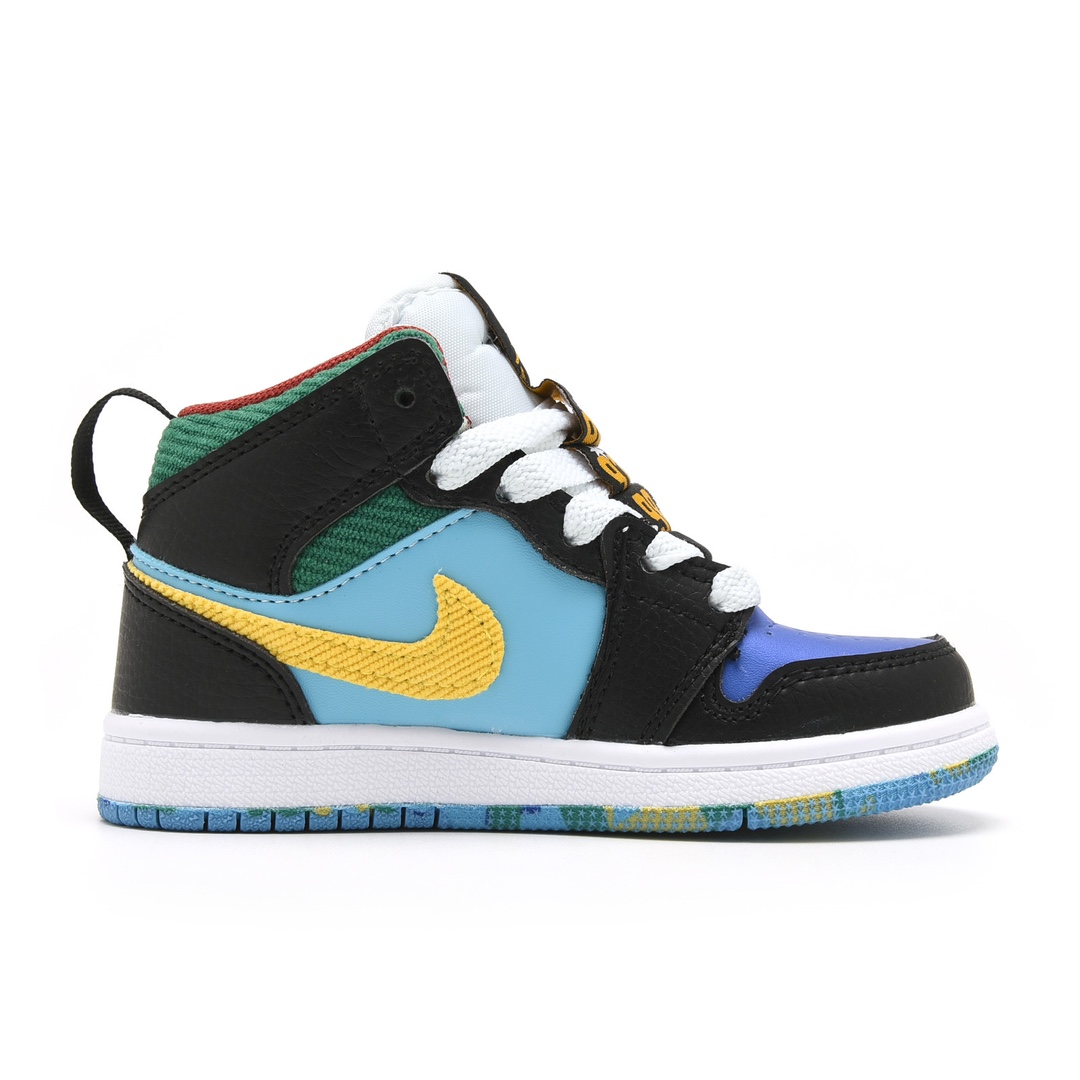 图片[2]-乔丹 Air Jordan 1（GS）乔丹高帮童鞋 时尚板鞋 时尚运动鞋 尺码：22 23 24 25 26 27 28 29.5 30 31 32 33.5 34 35 36 37-选品中心