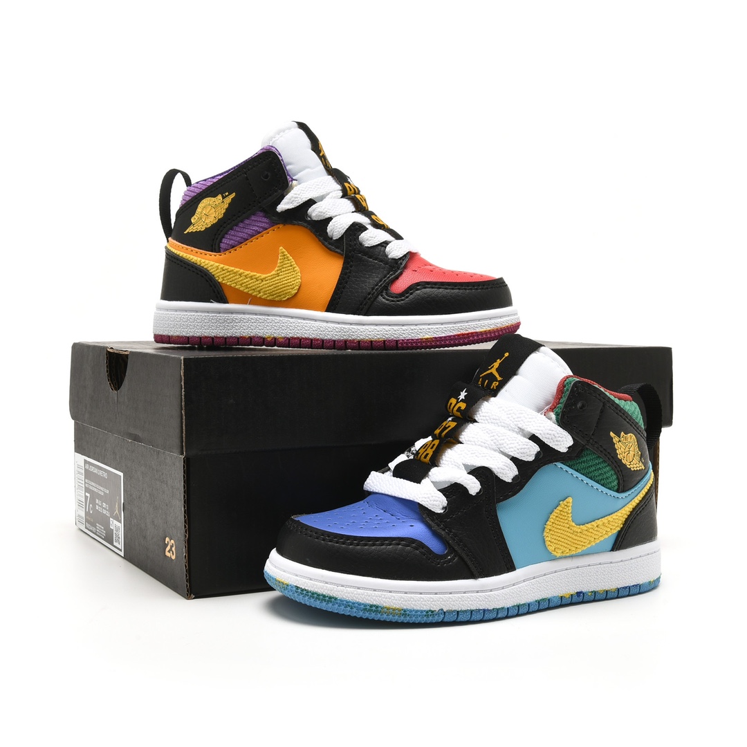 图片[9]-乔丹 Air Jordan 1（GS）乔丹高帮童鞋 时尚板鞋 时尚运动鞋 尺码：22 23 24 25 26 27 28 29.5 30 31 32 33.5 34 35 36 37-选品中心