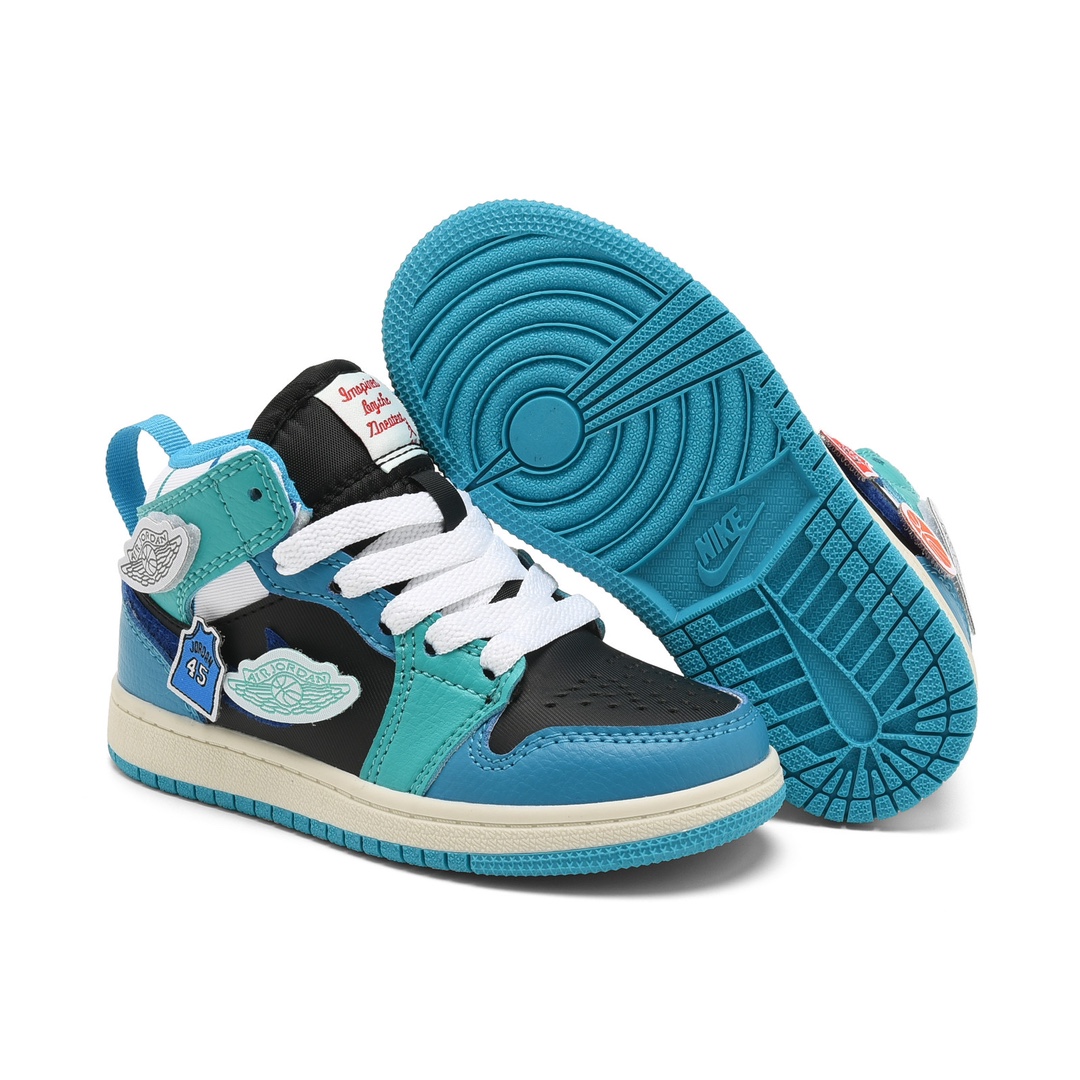 图片[8]-乔丹 Air Jordan 1（GS）乔丹高帮童鞋 时尚板鞋 时尚运动鞋 尺码：22 23 24 25 26 27 28 29.5 30 31 32 33.5 34 35 36 37-选品中心