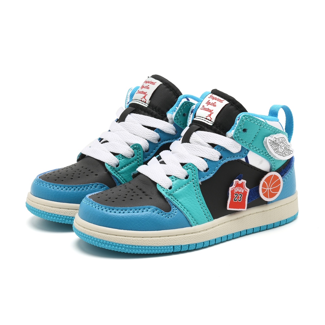 图片[7]-乔丹 Air Jordan 1（GS）乔丹高帮童鞋 时尚板鞋 时尚运动鞋 尺码：22 23 24 25 26 27 28 29.5 30 31 32 33.5 34 35 36 37-选品中心