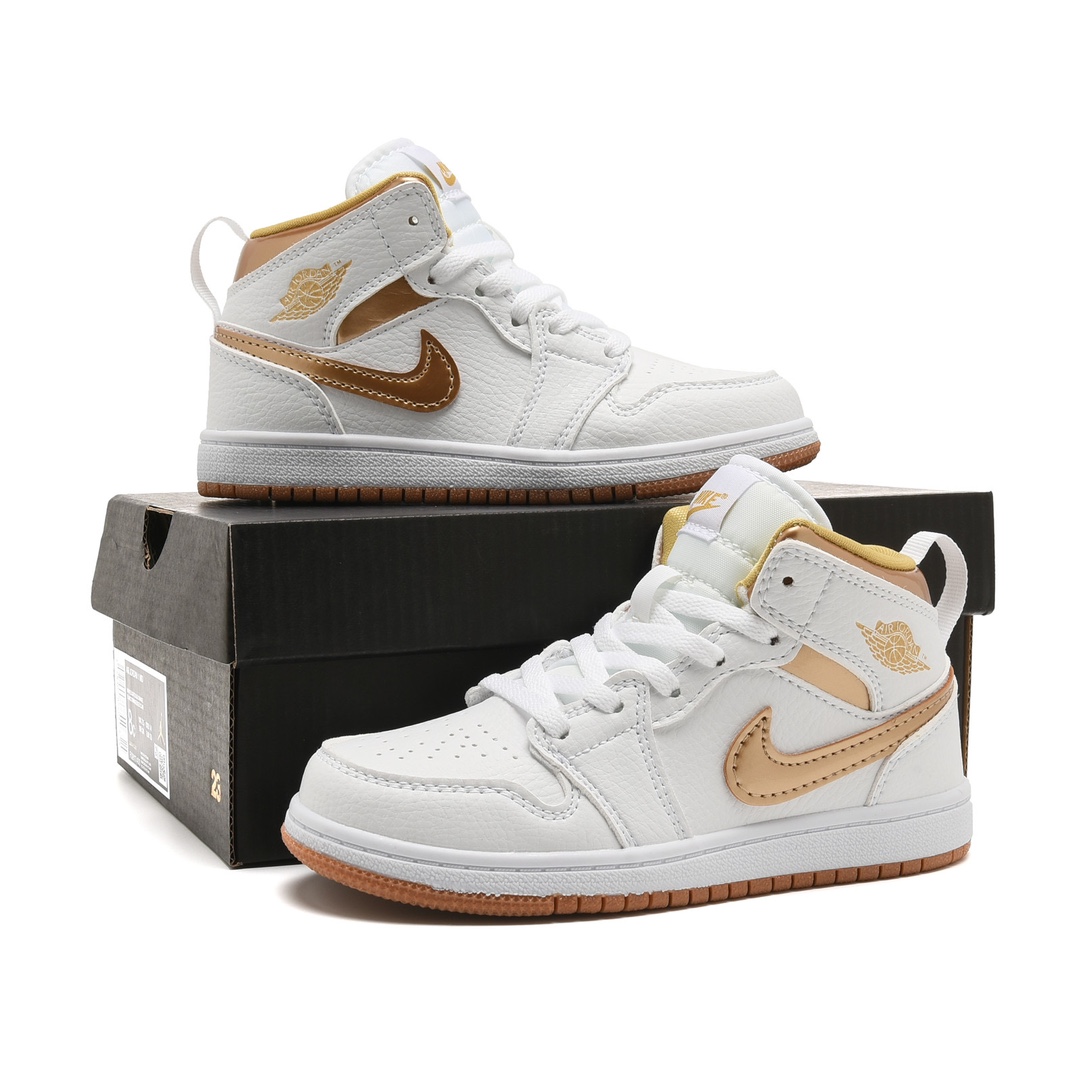 图片[9]-乔丹 Air Jordan 1（GS）乔丹高帮童鞋 时尚板鞋 时尚运动鞋 尺码：22 23 24 25 26 27 28 29.5 30 31 32 33.5 34 35 36 37-选品中心