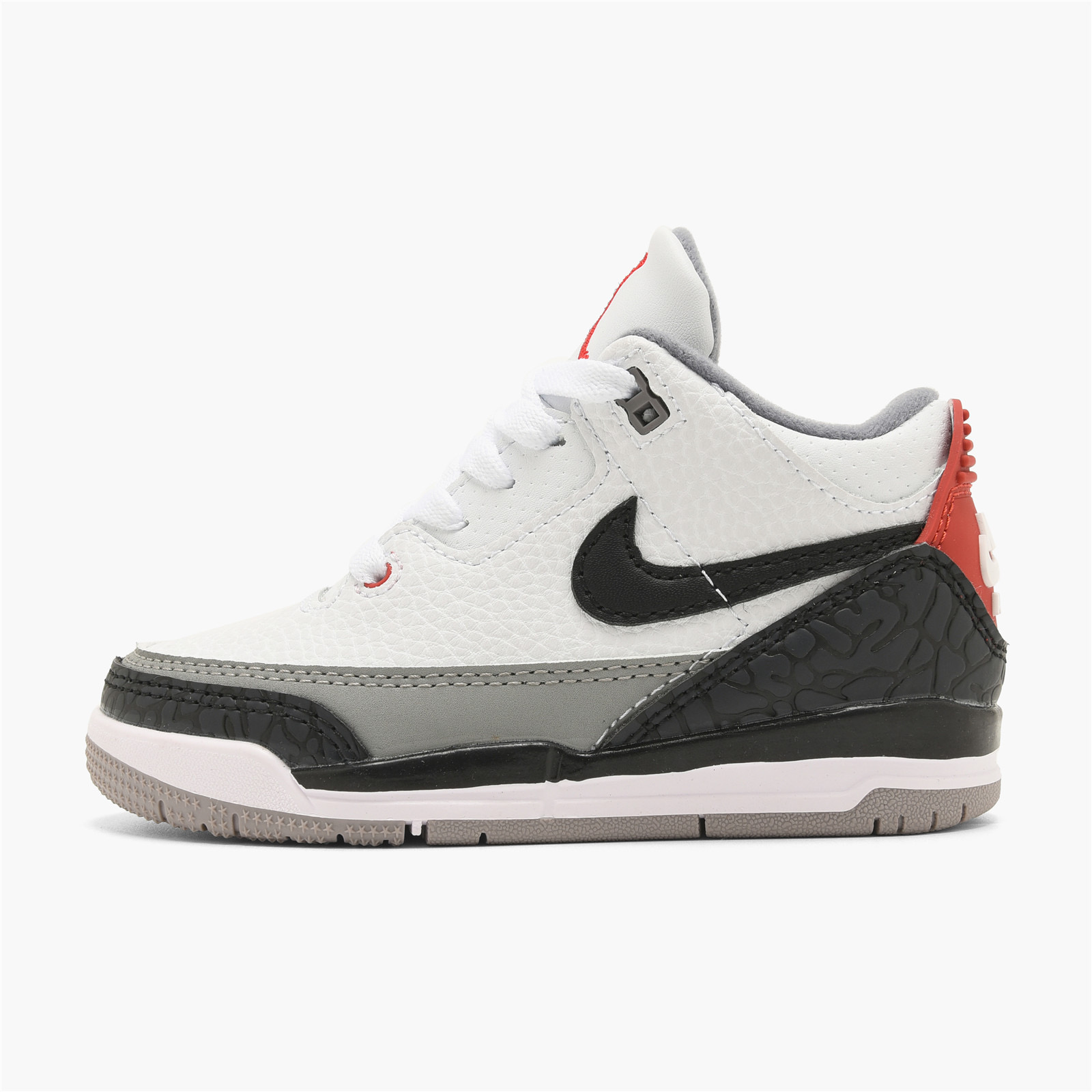 Jordan官方耐克乔丹男女童鞋乔3儿童运动鞋AJ3童鞋宝宝缓震鞋 尺码：22-37-选品中心