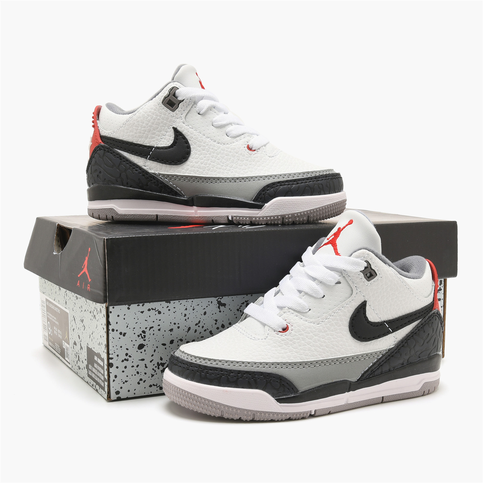 图片[9]-Jordan官方耐克乔丹男女童鞋乔3儿童运动鞋AJ3童鞋宝宝缓震鞋 尺码：22-37-选品中心