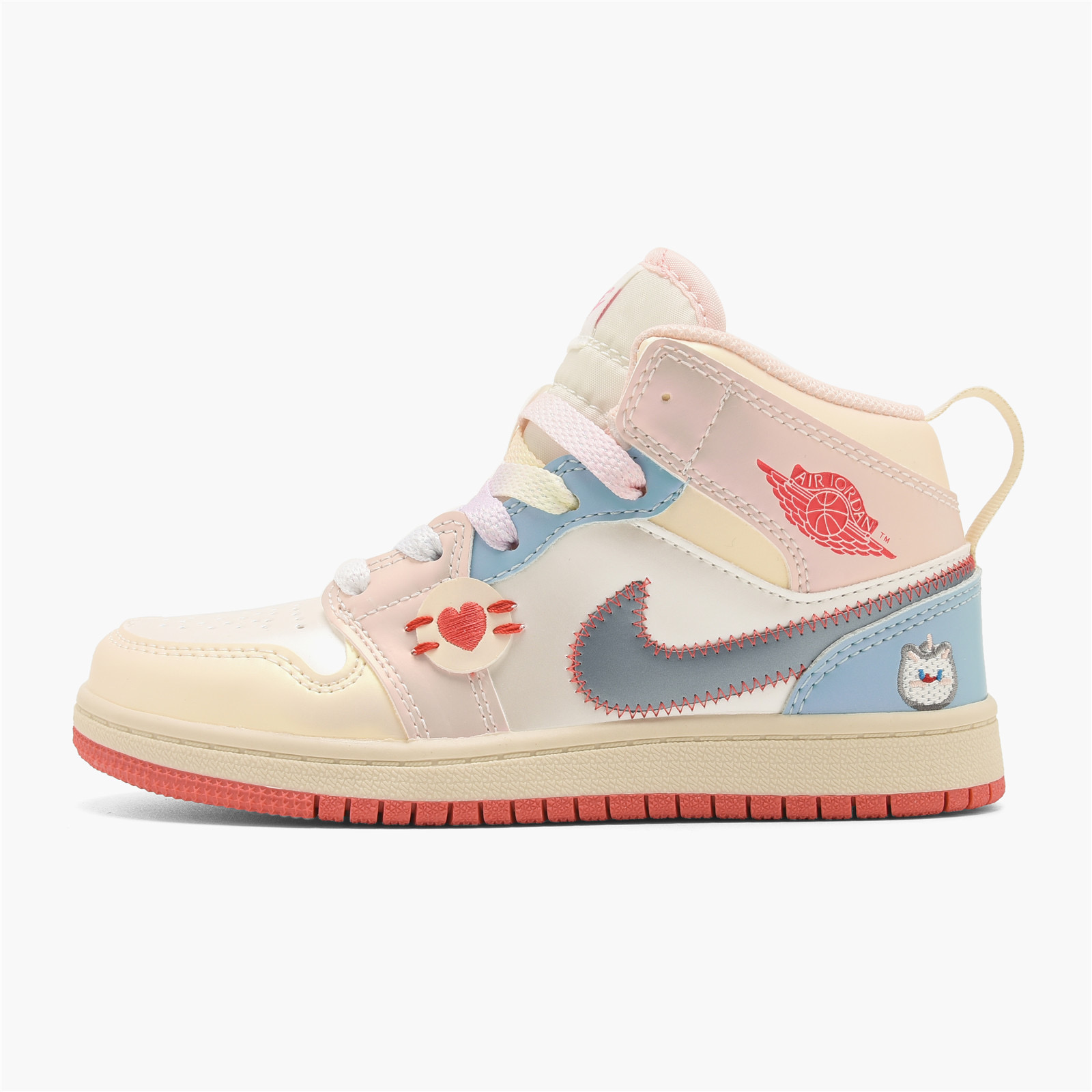 乔丹 Air Jordan 1（GS）乔丹高帮童鞋 时尚板鞋 时尚运动鞋 尺码：22 23 24 25 26 27 28 29.5 30 31 32 33.5 34 35 36 37-选品中心