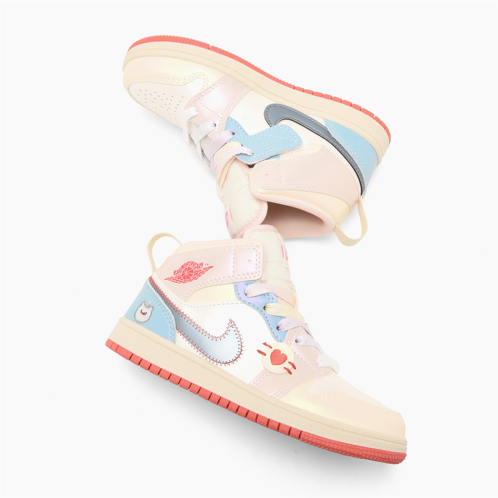 图片[6]-乔丹 Air Jordan 1（GS）乔丹高帮童鞋 时尚板鞋 时尚运动鞋 尺码：22 23 24 25 26 27 28 29.5 30 31 32 33.5 34 35 36 37-选品中心