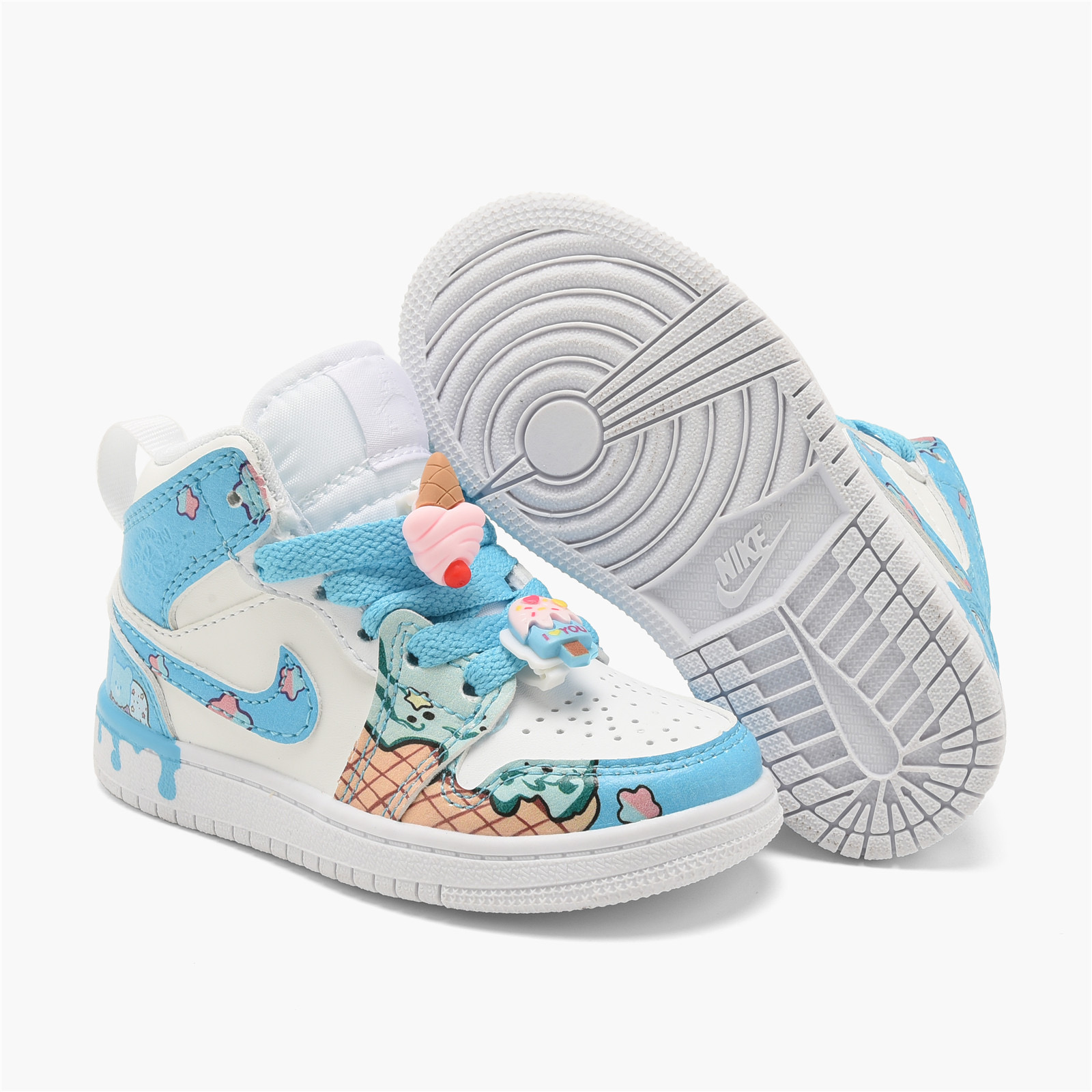 图片[8]-乔丹 Air Jordan 1（GS）乔丹高帮童鞋 时尚板鞋 时尚运动鞋 尺码：22 23 24 25 26 27 28 29.5 30 31 32 33.5 34 35 36 37-选品中心