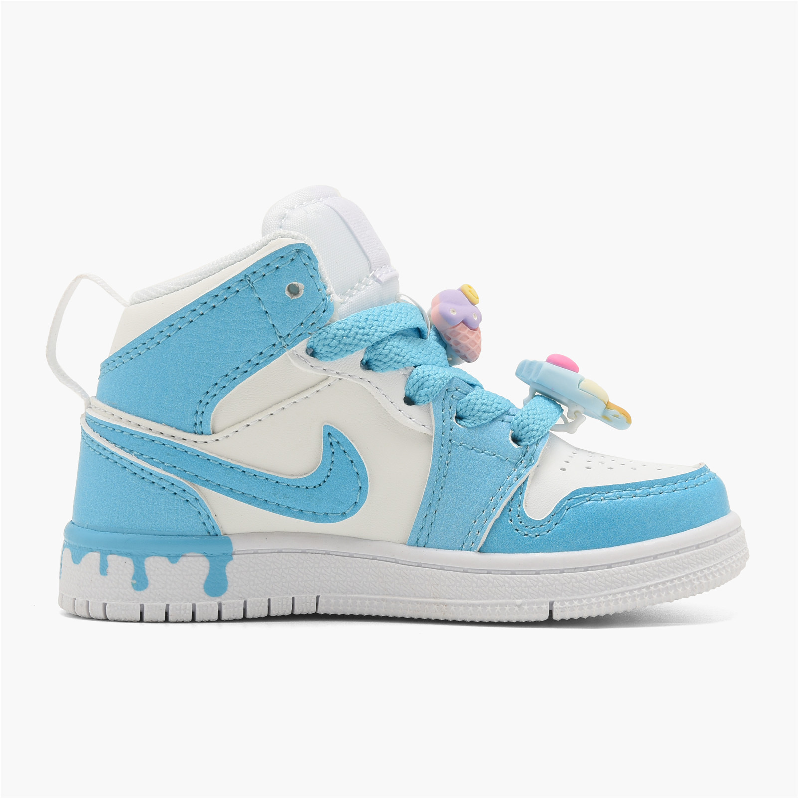 图片[2]-乔丹 Air Jordan 1（GS）乔丹高帮童鞋 时尚板鞋 时尚运动鞋 尺码：22 23 24 25 26 27 28 29.5 30 31 32 33.5 34 35 36 37-选品中心