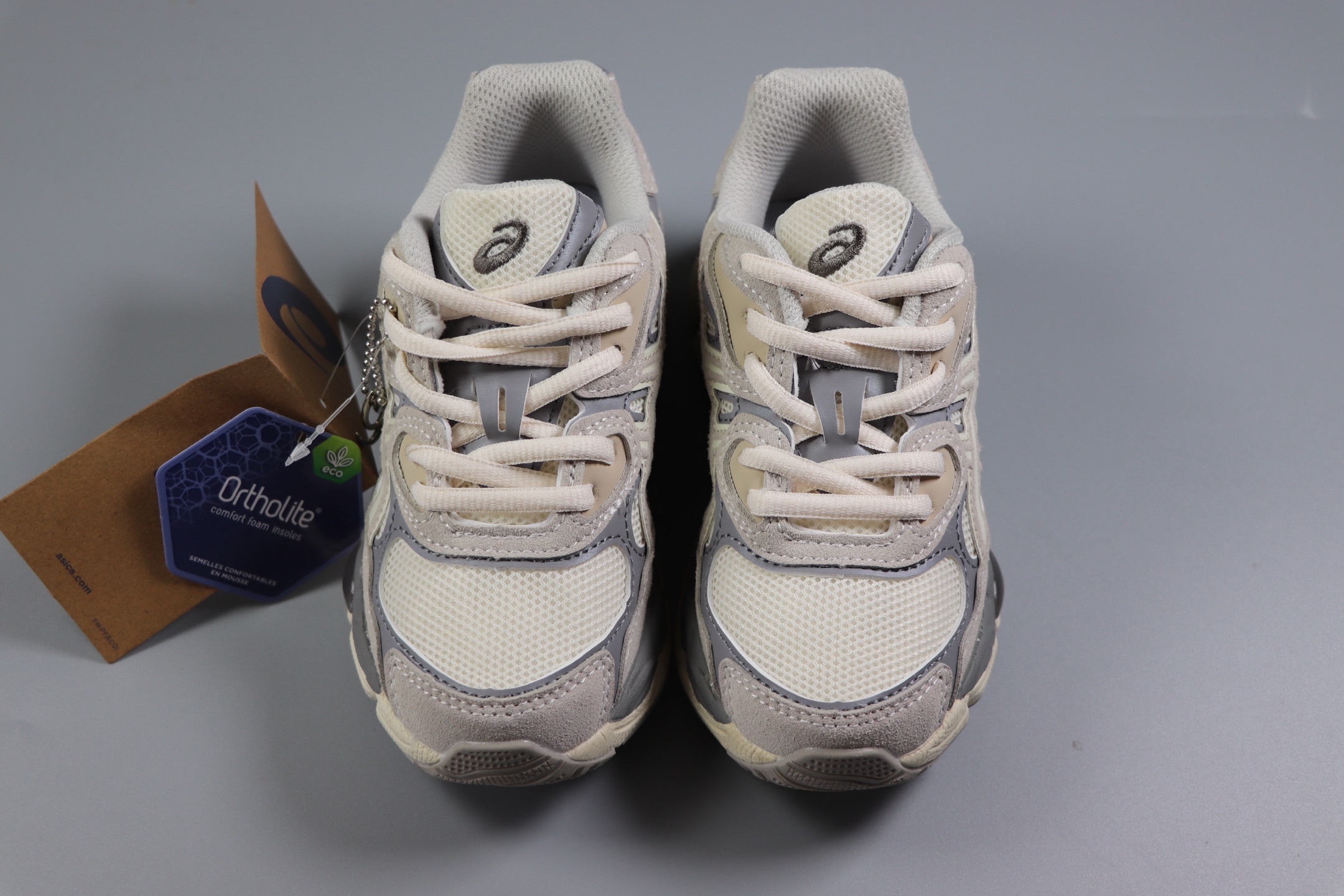 图片[5]-亚瑟士Asics Gel-NYC童鞋亚瑟士运动休闲透气儿童鞋专业跑鞋 米灰色26-37-选品中心