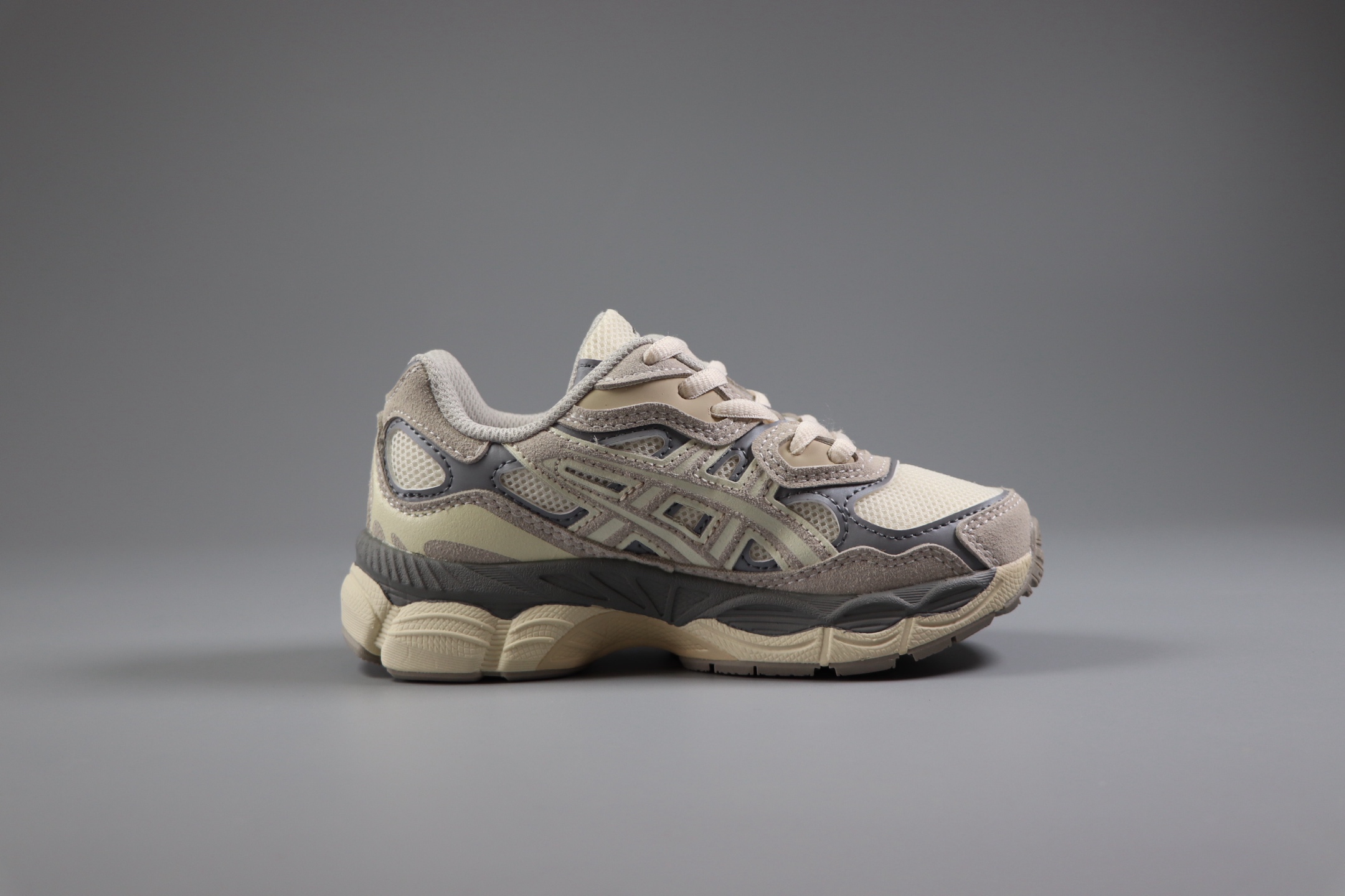 图片[2]-亚瑟士Asics Gel-NYC童鞋亚瑟士运动休闲透气儿童鞋专业跑鞋 米灰色26-37-选品中心