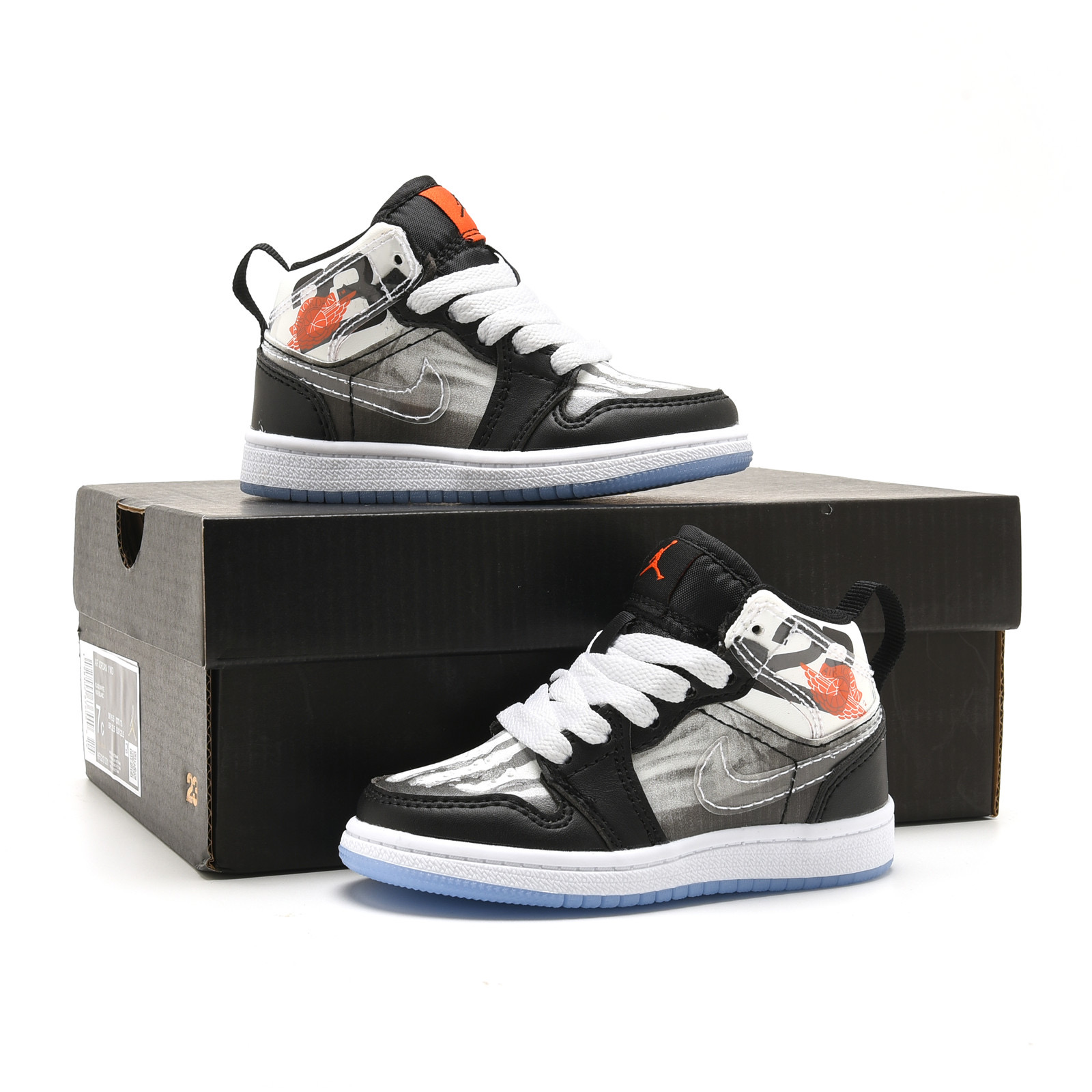 图片[9]-乔丹 Air Jordan 1（GS）乔丹高帮童鞋 时尚板鞋 时尚运动鞋 尺码：22 23 24 25 26 27 28 29.5 30 31 32 33.5 34 35 36 37-选品中心