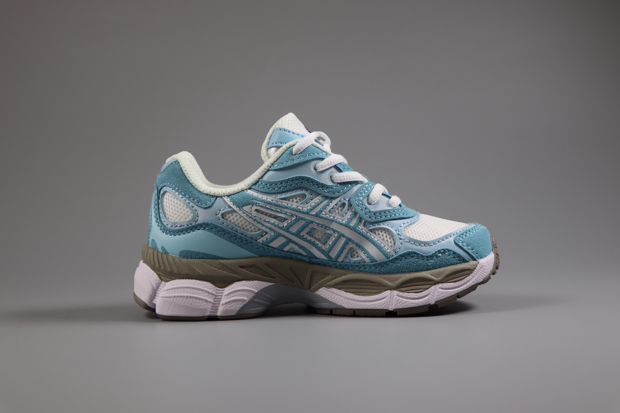 图片[2]-亚瑟士Asics Gel-NYC童鞋亚瑟士运动休闲透气儿童鞋专业跑鞋 蓝白色26-37-选品中心