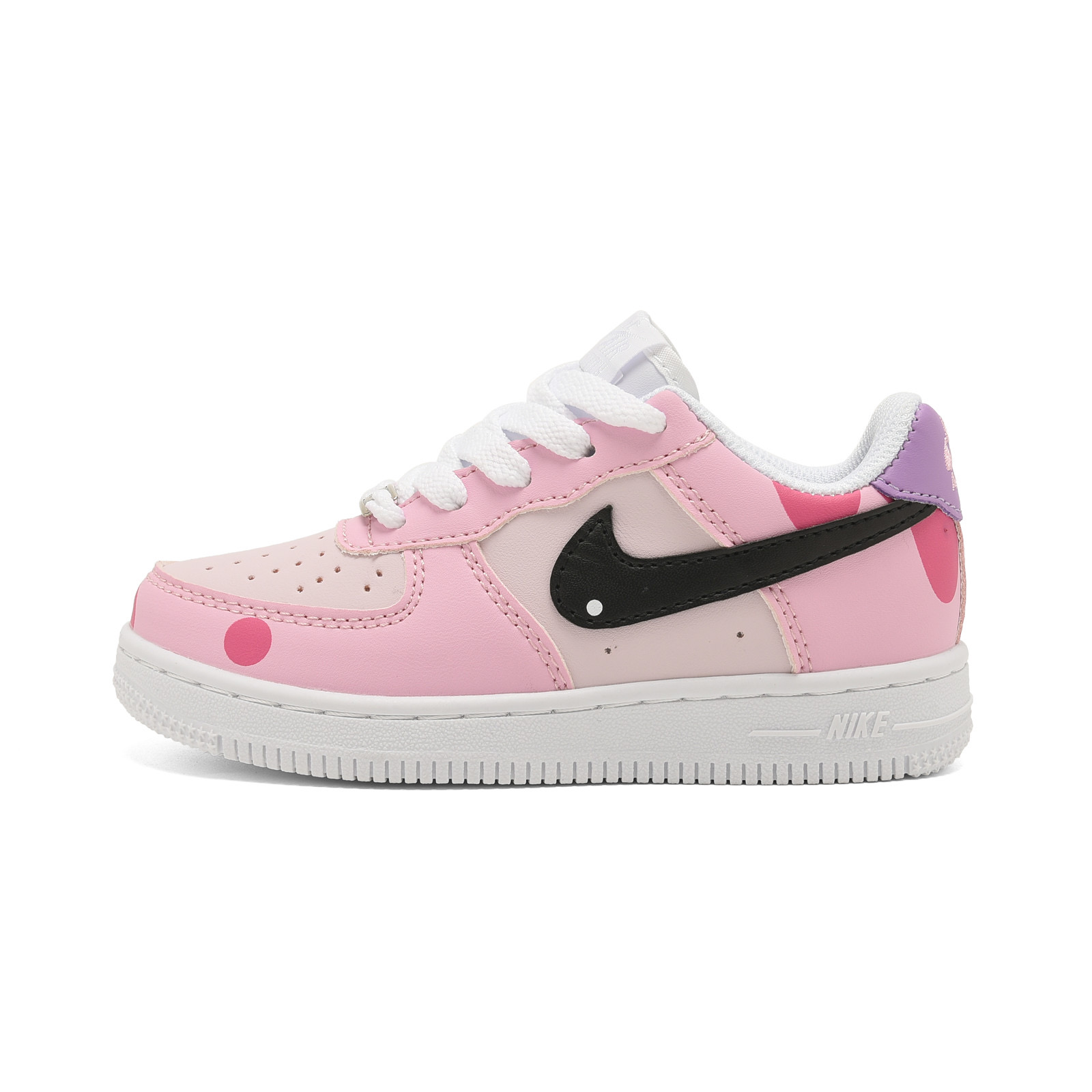 Nike 空军低帮经典儿童鞋百搭休闲儿童运动鞋创意定制联名款22-37-选品中心