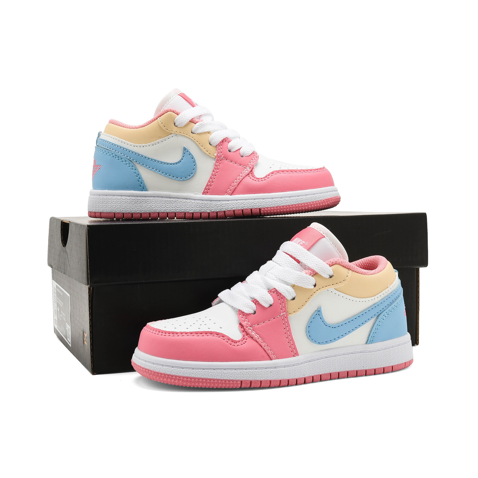 图片[9]-乔丹 Air Jordan 1（GS）乔丹低帮童鞋 时尚板鞋 尺码：22 23 24 25 26 27 28 29.5 30 31 32 33.5 34 35 36 37-选品中心