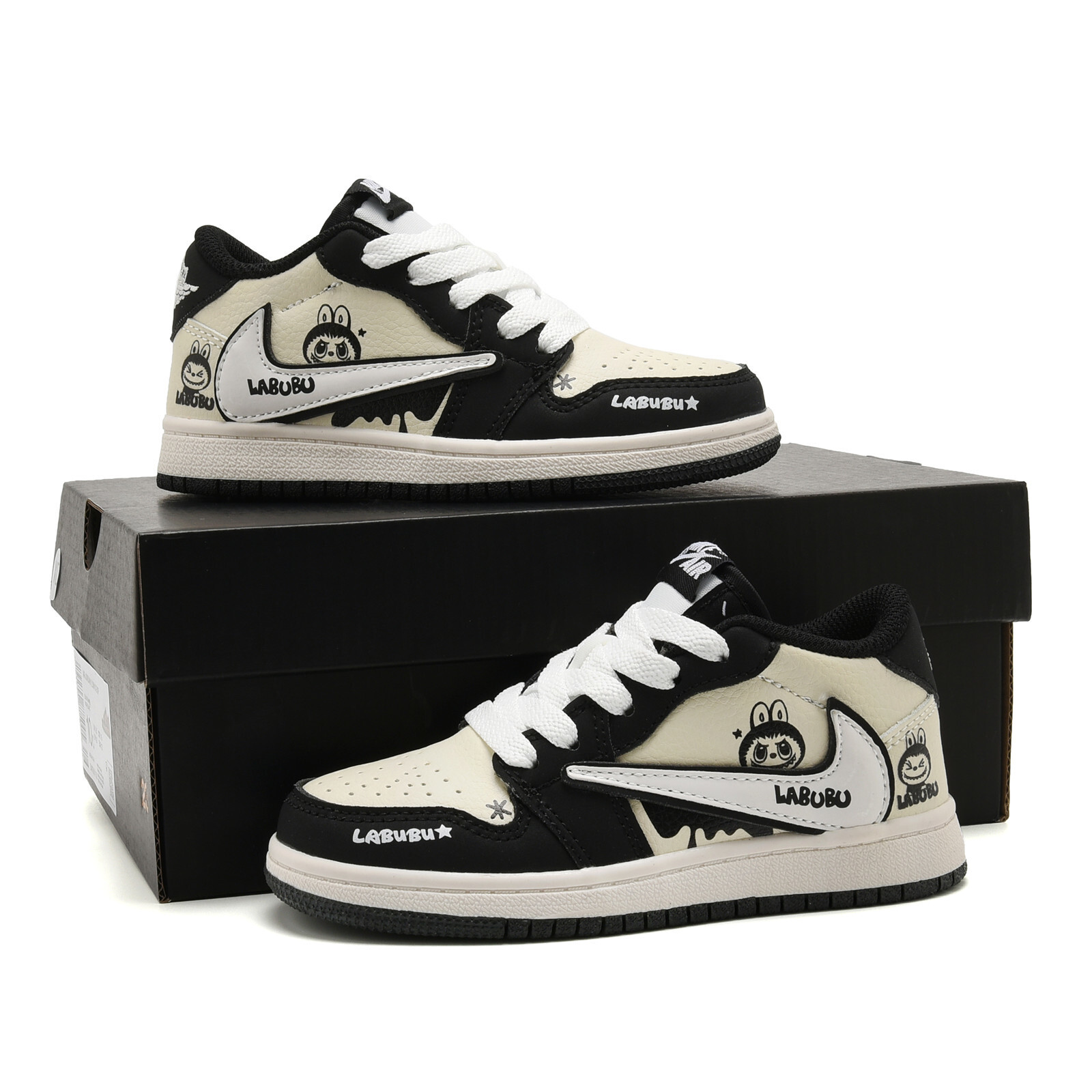 图片[8]-乔丹 Air Jordan 1（GS）乔丹低帮童鞋 时尚板鞋 尺码：22 23 24 25 26 27 28 29.5 30 31 32 33.5 34 35 36 37-选品中心