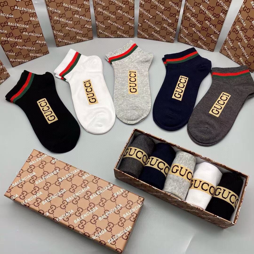 NO:362207,Gucci · Gucci G home new socks [one box and five pairs] classic jacquard logo, super nice, super beautiful, super popular small items, big brands go out on the street, trendy people must have super easy to match socks, stockings, socks, gucci, gucci, socks19860909 Gucci · 古奇G家新品短袜【一盒五双】提花经典标志,超级nice,实物超漂亮,超火爆小单品,大牌出街,潮人必备超好搭袜子,丝袜,袜子,gucci,gucci,socks,accessory
