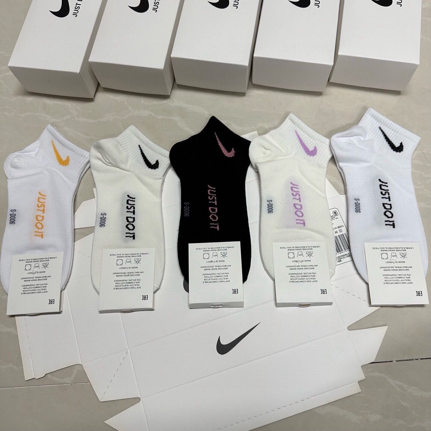 🆕Nike · 耐克❗️耐克新品女款船袜，永远的经典永远的☑️❗️精梳棉材质，透气吸汗柔软舒适，上脚非常