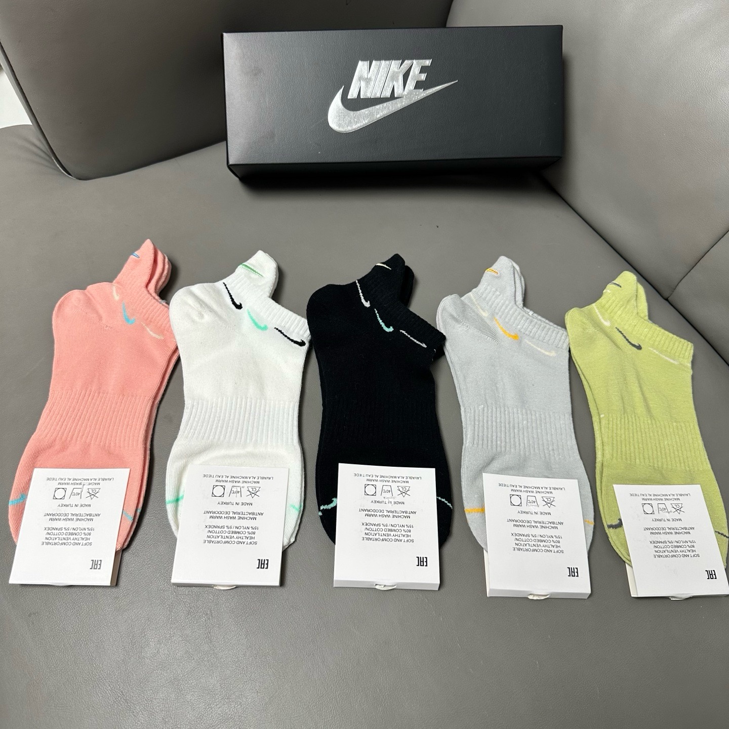 🆕Nike · 耐克❗️耐克新品女款船袜，永远的经典永远的☑️❗️精梳棉材质，透气吸汗柔软舒适，上脚非常