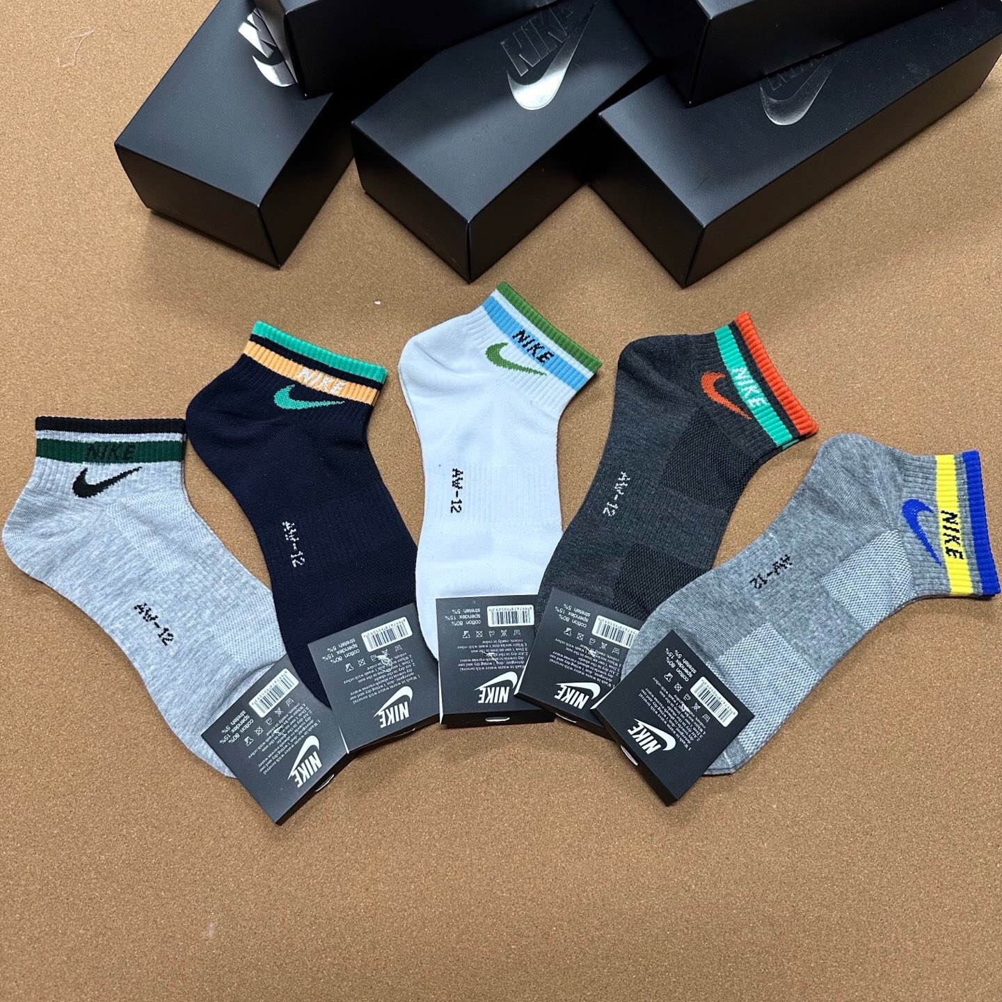 🆕☑️Nike · 耐克❗☑️️永远的经典永远的☑️❗️精梳棉材质，透气吸汗柔软舒适，上脚非常nice❗