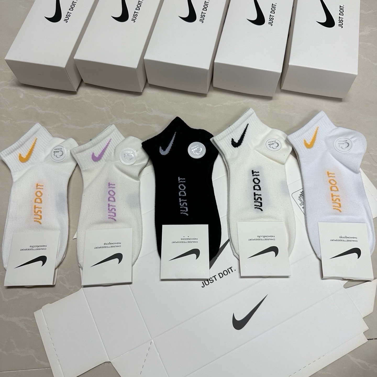 🆕Nike · 耐克❗️耐克新品女款船袜，永远的经典永远的☑️❗️精梳棉材质，透气吸汗柔软舒适，上脚非常nice❗️【一