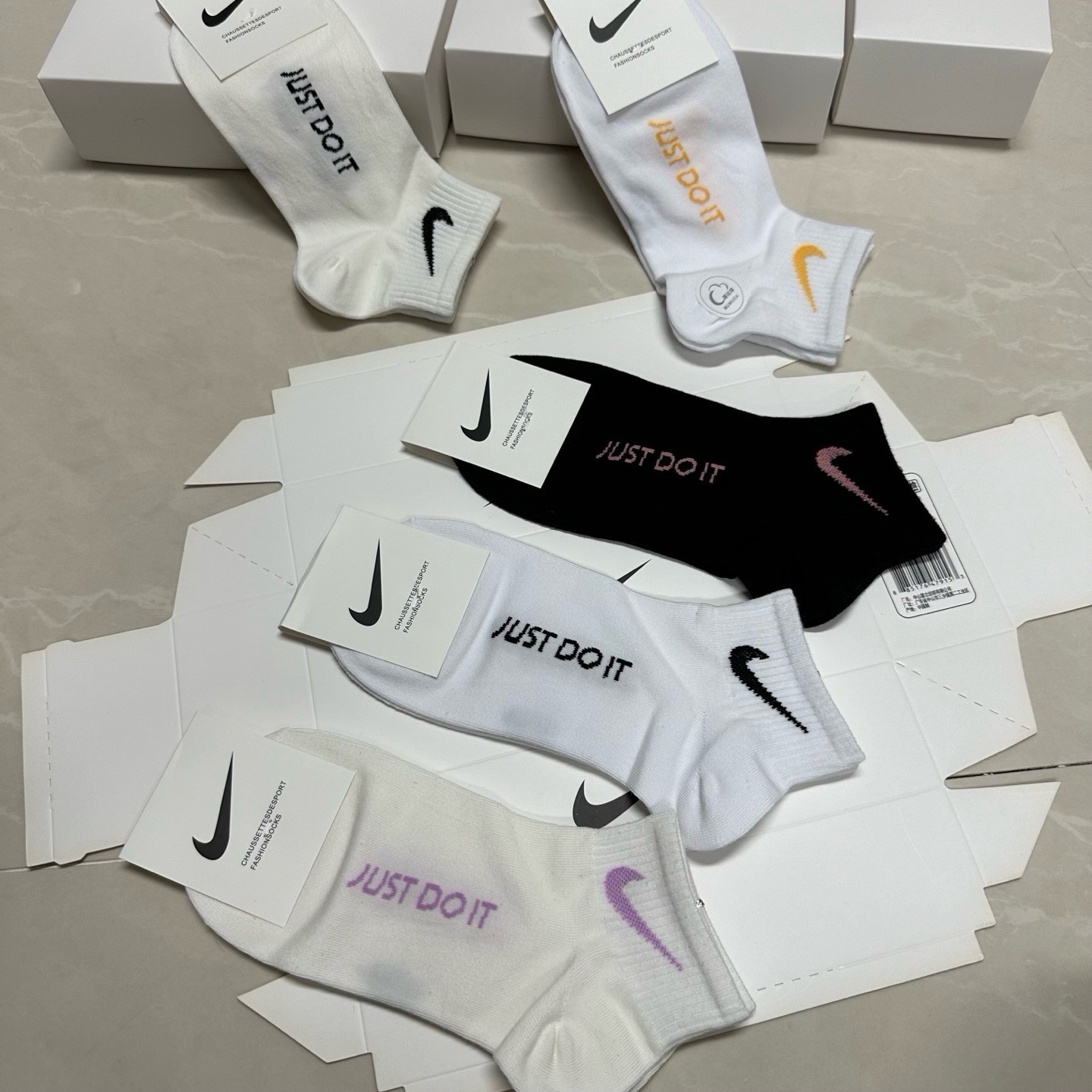 🆕Nike · 耐克❗️耐克新品女款船袜，永远的经典永远的☑️❗️精梳棉材质，透气吸汗柔软舒适，上脚非常nice❗️【一