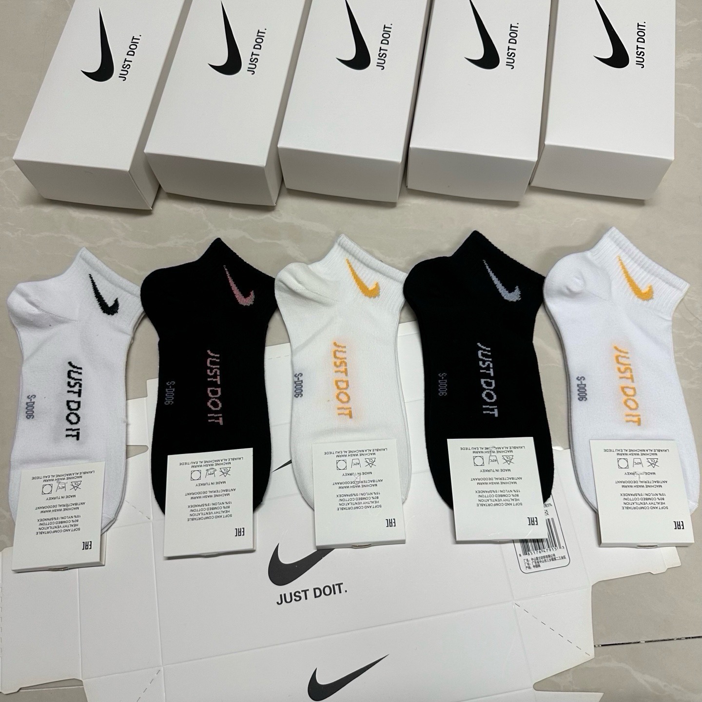 🆕Nike · 耐克❗️耐克新品女款船袜，永远的经典永远的☑️❗️精梳棉材质，透气吸汗柔软舒适，上脚非常nice❗️【一