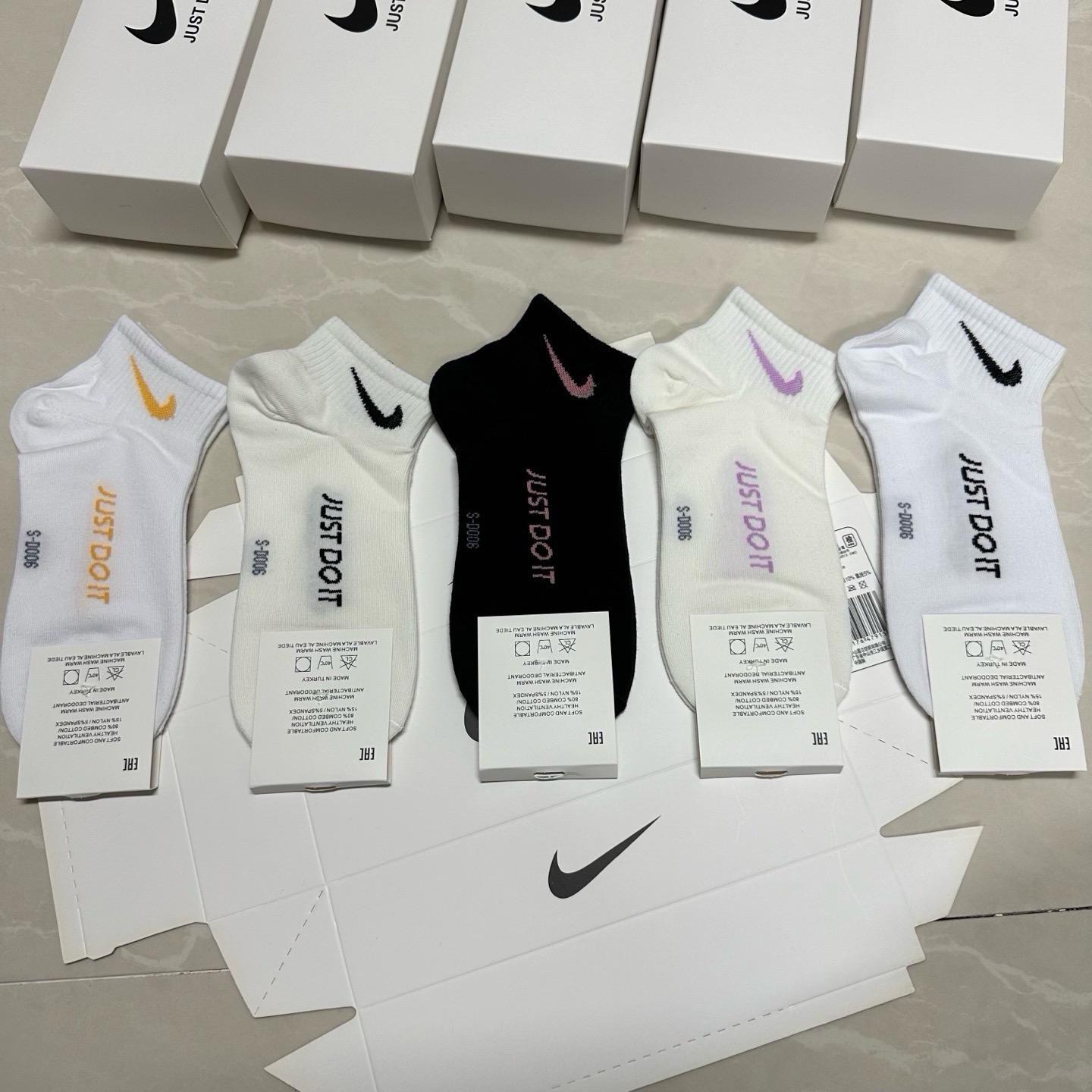 🆕Nike · 耐克❗️耐克新品女款船袜，永远的经典永远的☑️❗️精梳棉材质，透气吸汗柔软舒适，上脚非常nice❗️【一