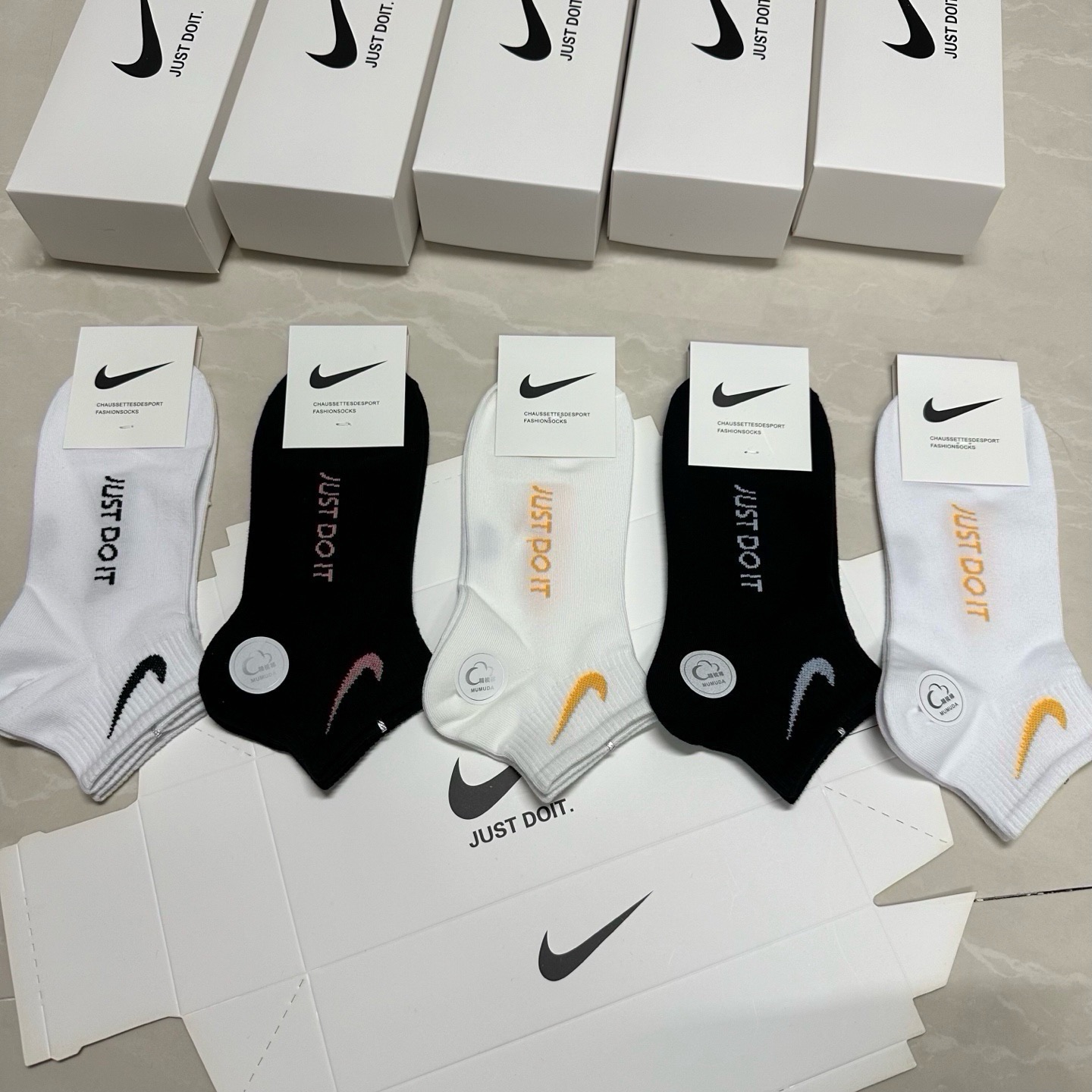🆕Nike · 耐克❗️耐克新品女款船袜，永远的经典永远的☑️❗️精梳棉材质，透气吸汗柔软舒适，上脚非常nice❗️【一
