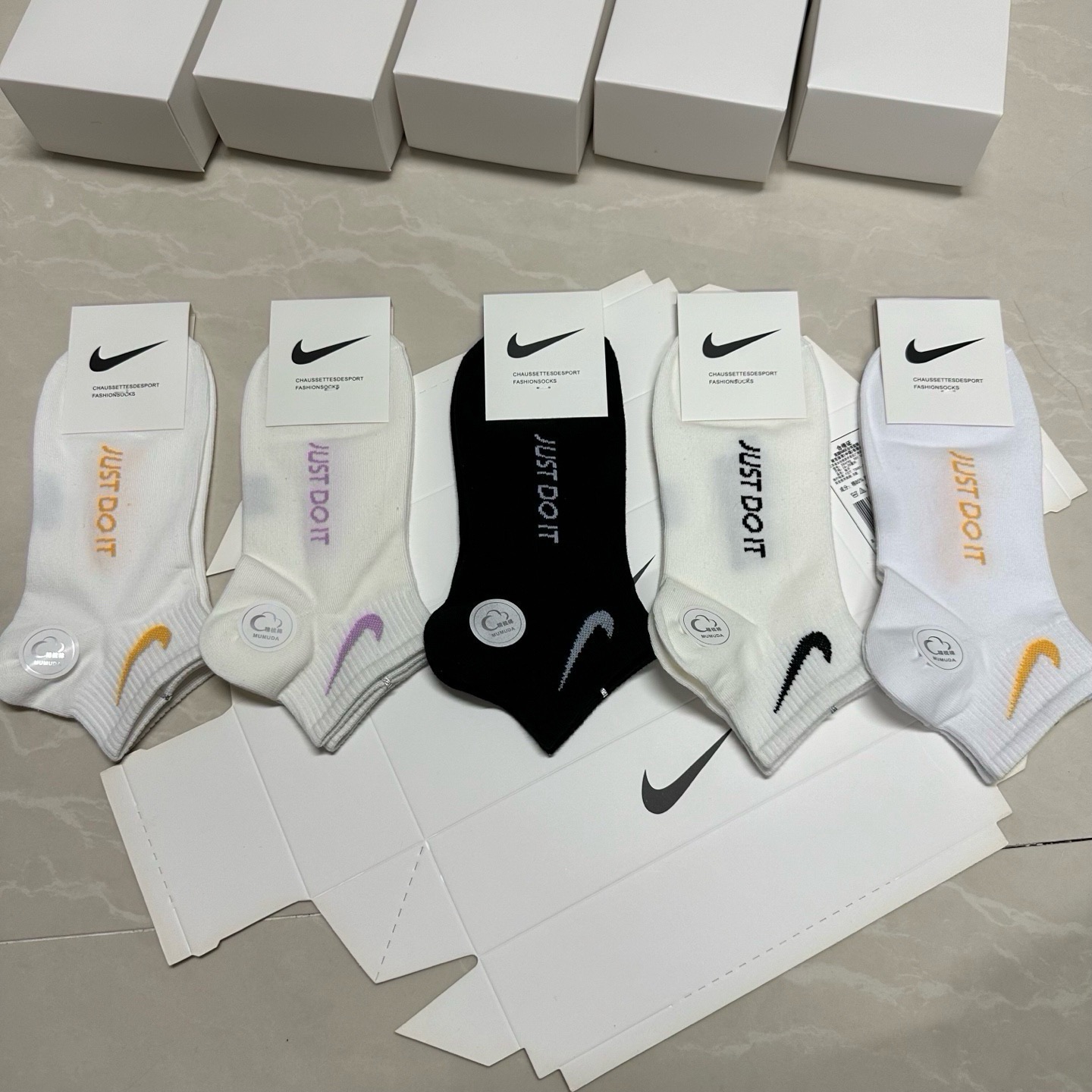 🆕Nike · 耐克❗️耐克新品女款船袜，永远的经典永远的☑️❗️精梳棉材质，透气吸汗柔软舒适，上脚非常nice❗️【一