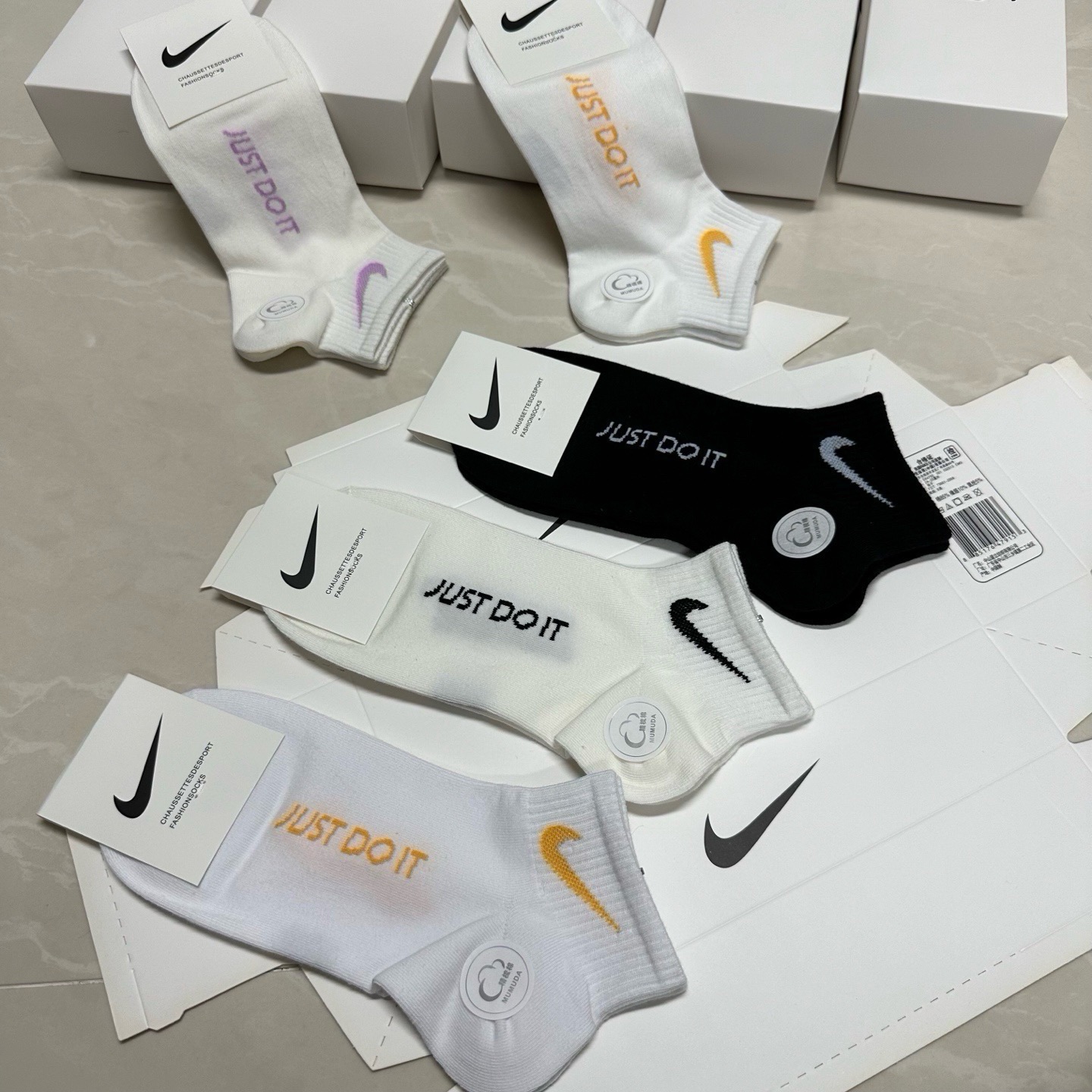 🆕Nike · 耐克❗️耐克新品女款船袜，永远的经典永远的☑️❗️精梳棉材质，透气吸汗柔软舒适，上脚非常nice❗️【一