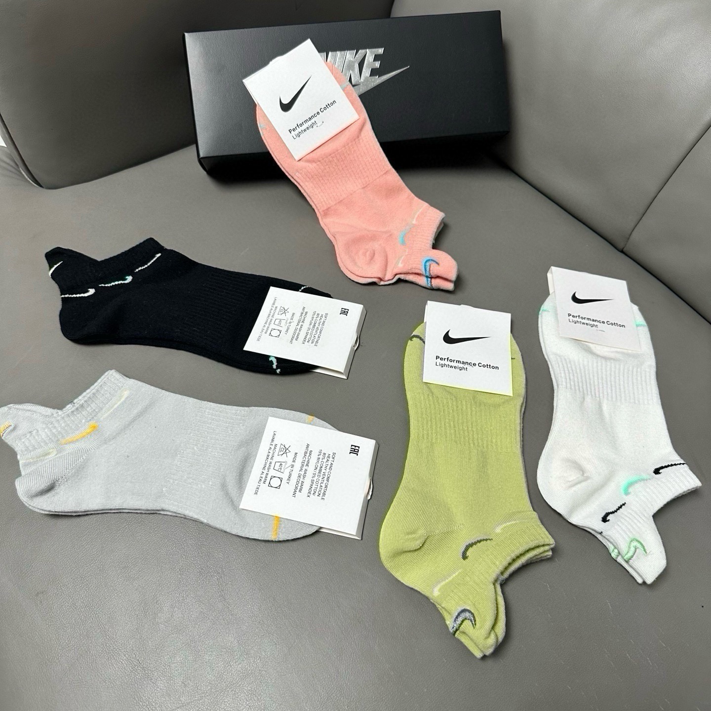 🆕Nike · 耐克❗️耐克新品女款船袜，永远的经典永远的☑️❗️精梳棉材质，透气吸汗柔软舒适，上脚非常nice❗️【一