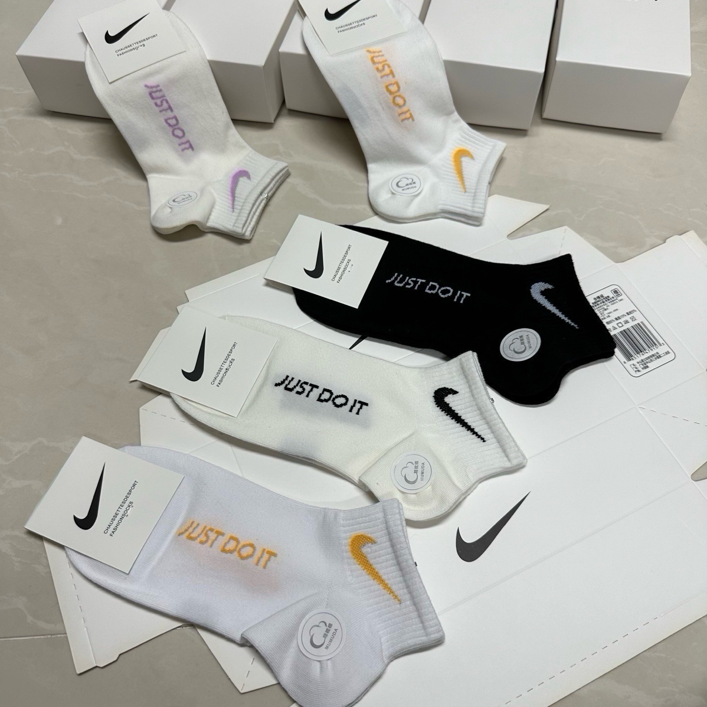 🆕Nike · 耐克❗️耐克新品女款船袜，永远的经典永远的☑️❗️精梳棉材质，透气吸汗柔软舒适，上脚非常nice❗️【一