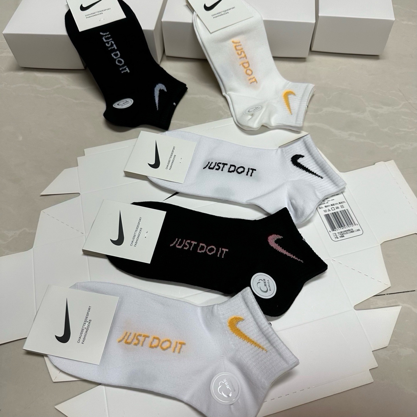 🆕Nike · 耐克❗️耐克新品女款船袜，永远的经典永远的☑️❗️精梳棉材质，透气吸汗柔软舒适，上脚非常nice❗️【一
