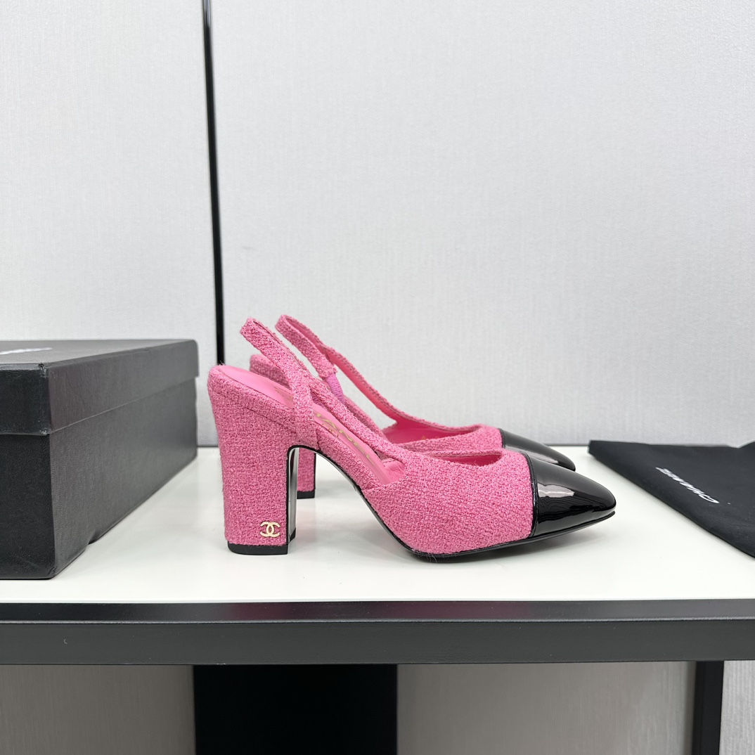 Die beliebtesten
 Chanel Sandalen Einlagige Schuhe Frauen Rindsleder Schaffell