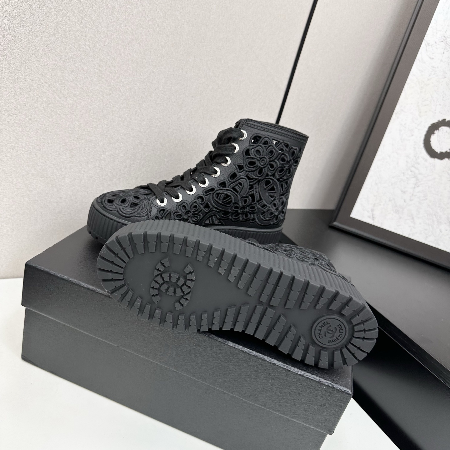 Chanel 2025 Fall/Winter Lace-Up Ankle Boots - Classic Style, Ultimate Comfort 10 i1758318461009 2386 0 8