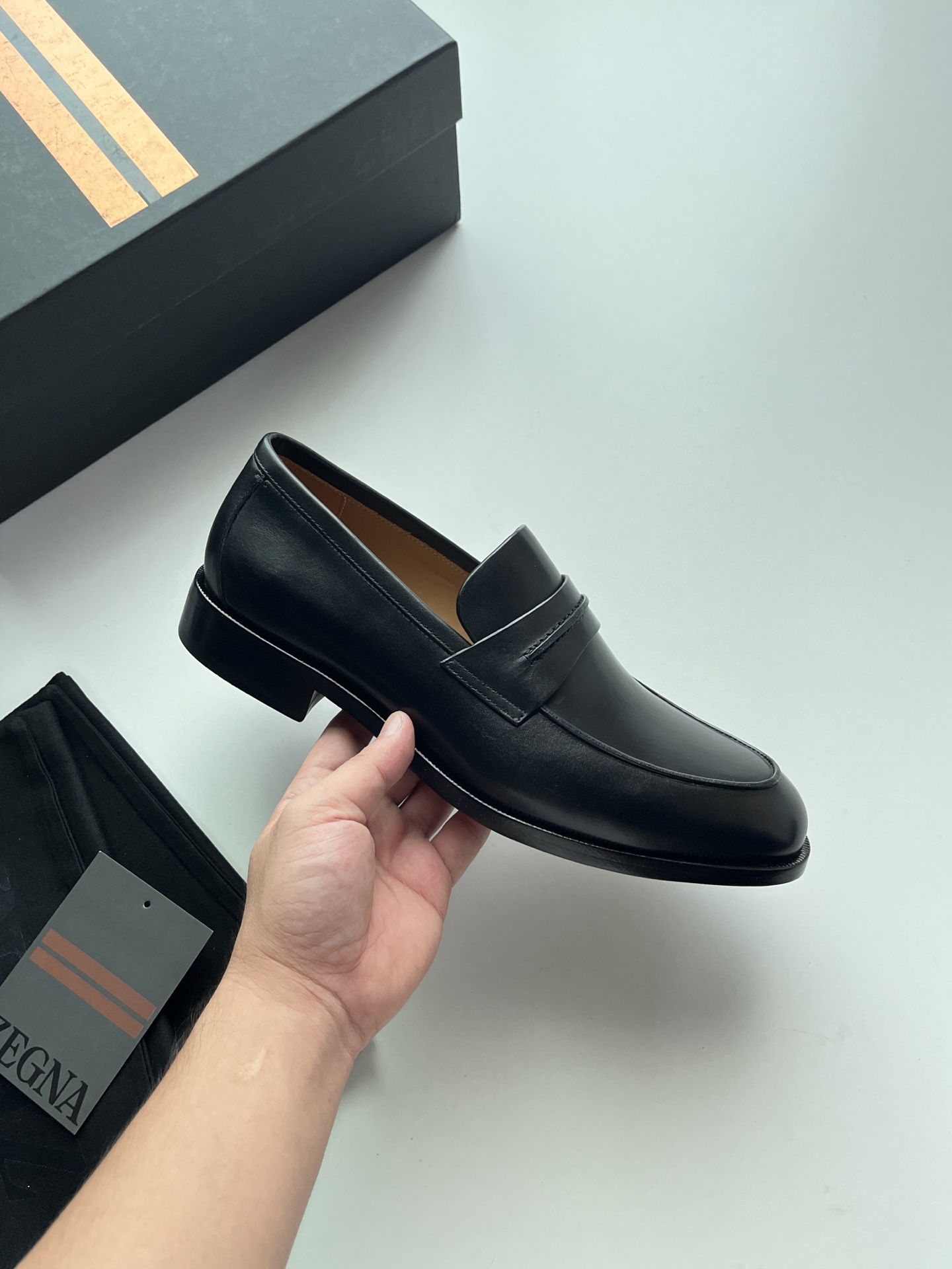 NO:888156,ZEGNA Penny Loaf Updates,,loafers19860909ZEGNA 便士乐福更新,,loafers,Men's shoes