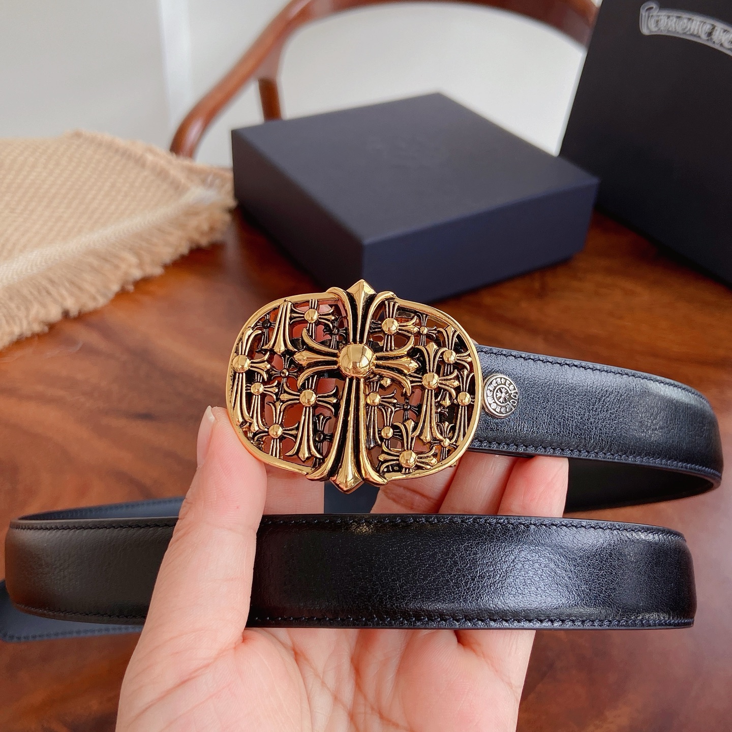 크롬하츠 벨트 130766 Chrome Hearts Belt
