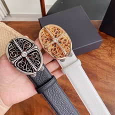 𝐂𝐡𝐫𝐨𝐦𝐞𝐇𝐞𝐚𝐫𝐭𝐬 克罗心腰带。镶钻守护者五金搭配荔枝纹头层牛皮,宽度3.8厘米, 整体风格融合了摇滚朋克、哥特、 𝐂𝐡𝐫𝐨𝐦𝐞𝐇𝐞𝐚𝐫𝐭𝐬 克罗心腰带。镶钻守护者五金搭配荔枝纹头层牛皮,宽度3.8厘米, 整体风格融合了摇滚朋克、哥特、