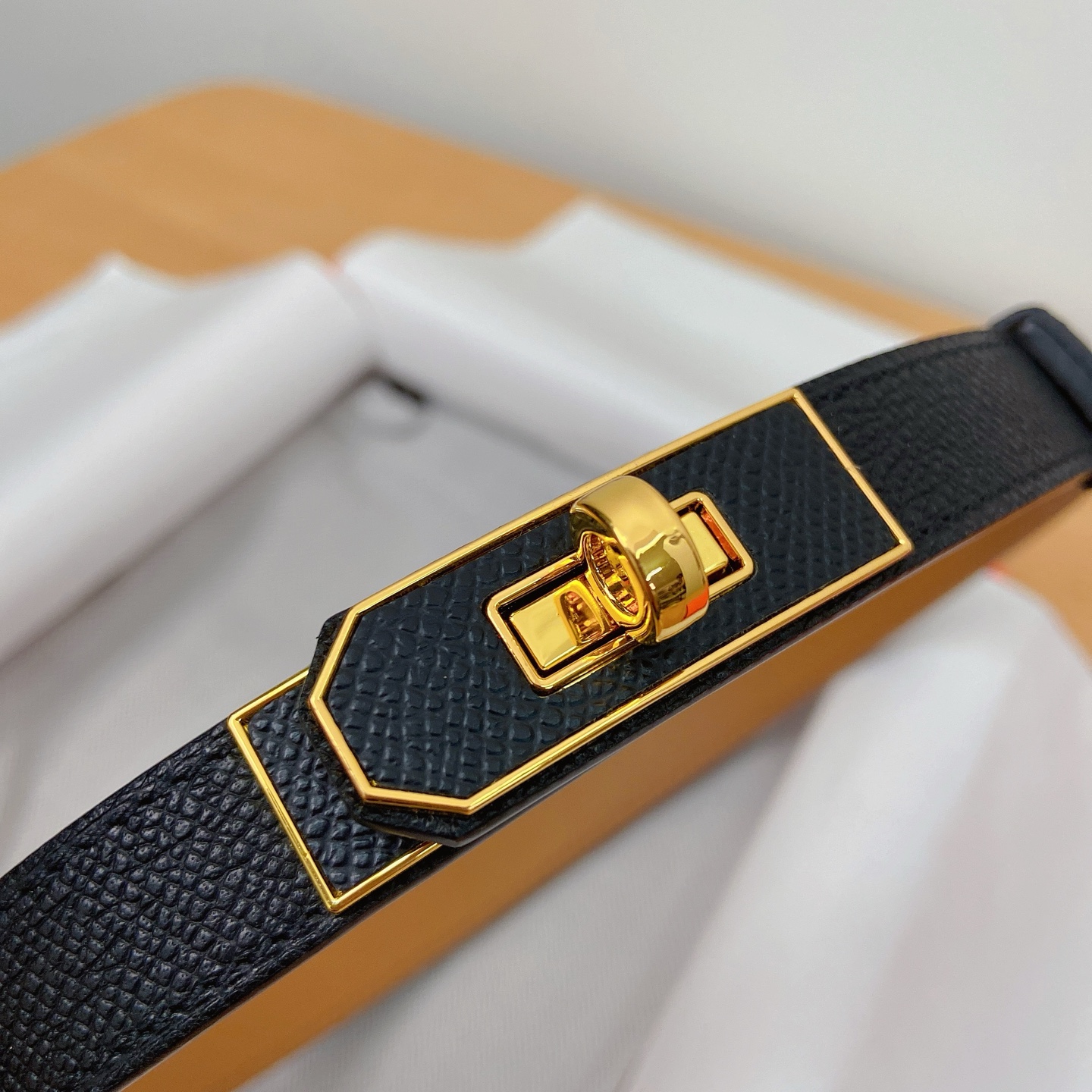 HERMES Kelly 18mm腰帶 腰封 贴皮精品五金 搭配ePsom原版皮，优雅时尚