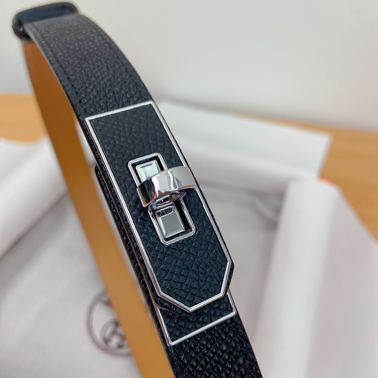 HERMES Kelly 18mm腰帶 腰封 贴皮精品五金 搭配ePsom原版皮，优雅时尚