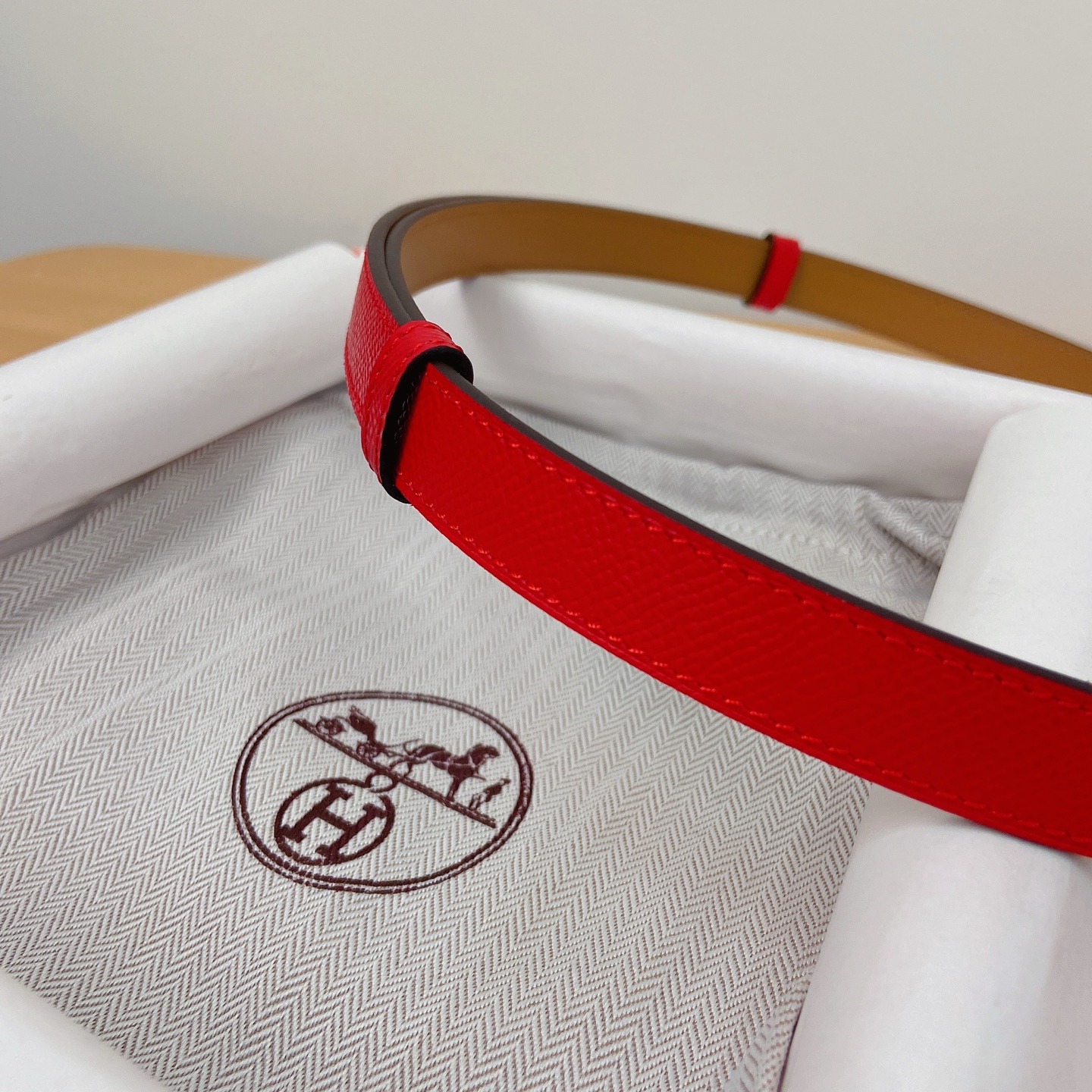 HERMES Kelly 18mm腰帶 腰封 贴皮精品五金 搭配ePsom原版皮，优雅时尚