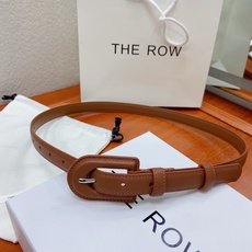THE ROW 双面小牛皮腰带,宽度2.0cm,简约时尚, THE ROW 双面小牛皮腰带,宽度2.0cm,简约时尚,