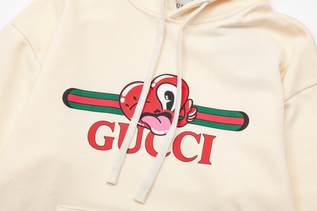 Gucci Graphic Print Hoodie Cotton Blend, Comfortable and Stylish Sweatshirt 4 i1727263923 8880 3