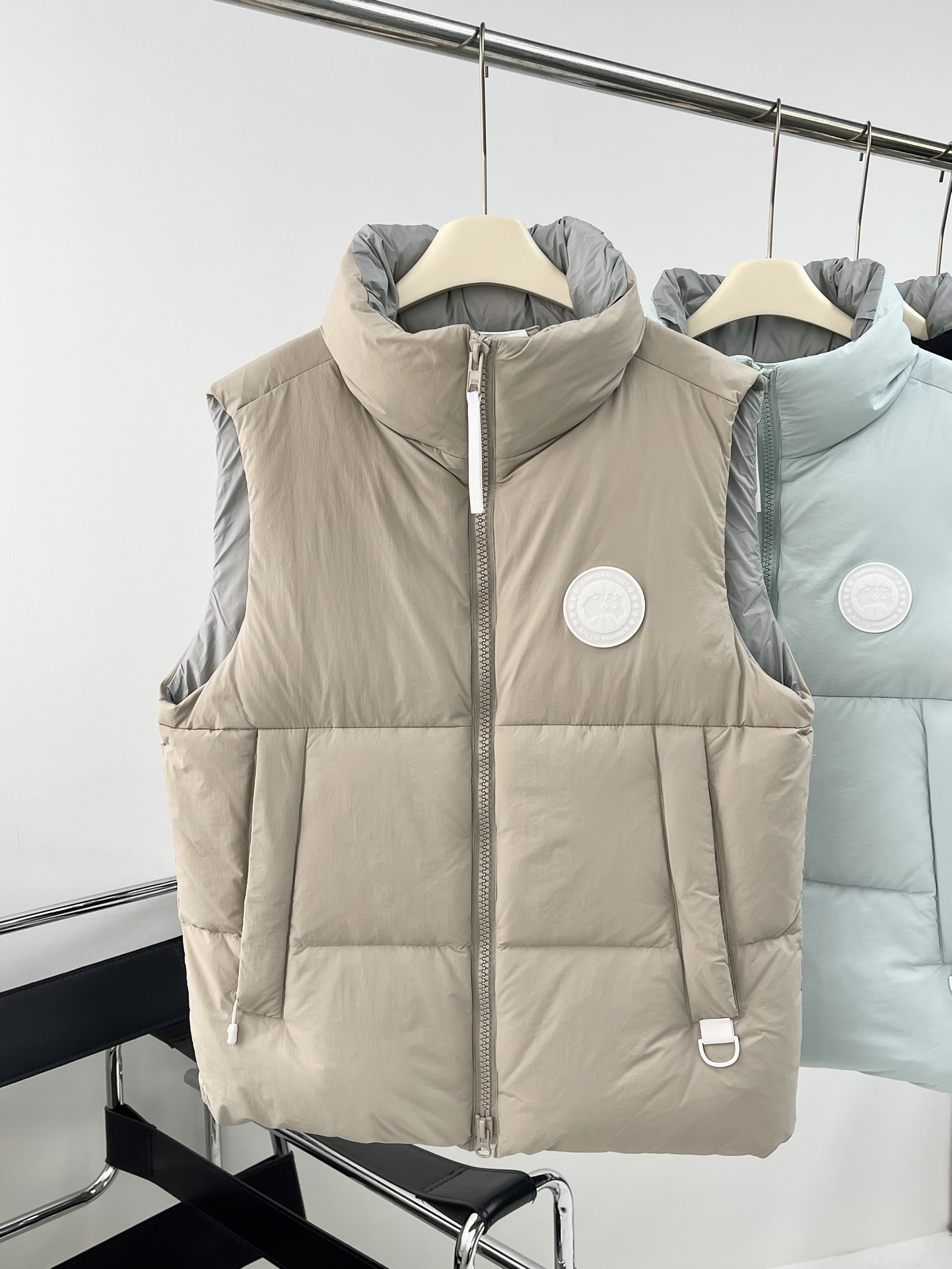 Canada Goose Clothing Waistcoats White